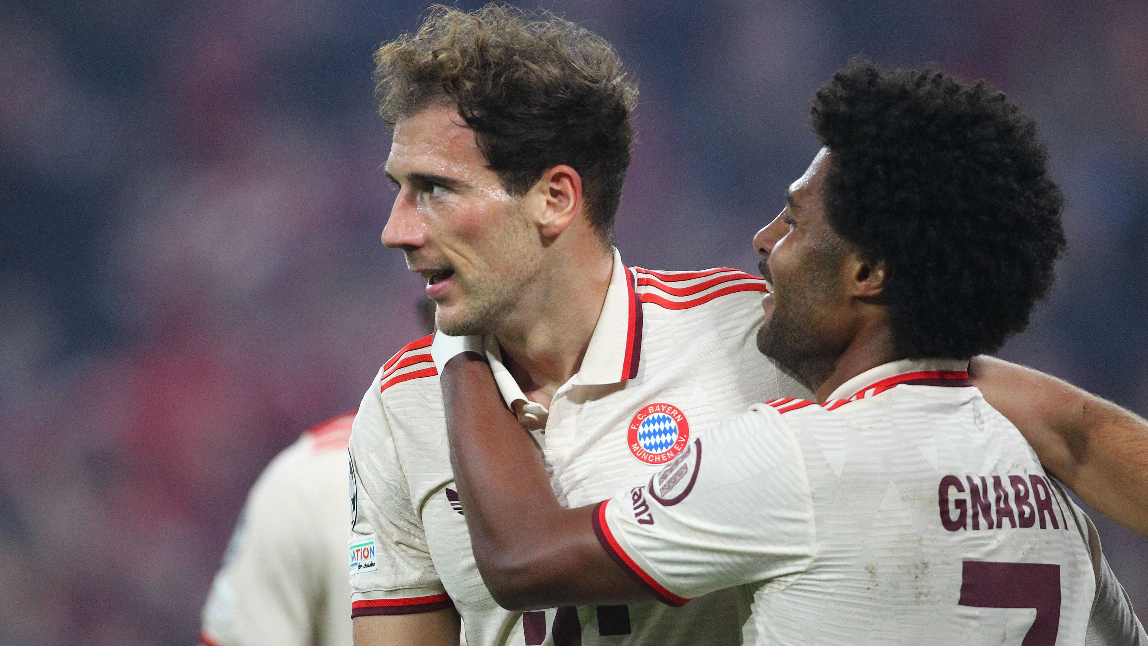 Leon Goretzka und Serge Gnabry gelten bei den Bayern als Wechselkandidaten. 