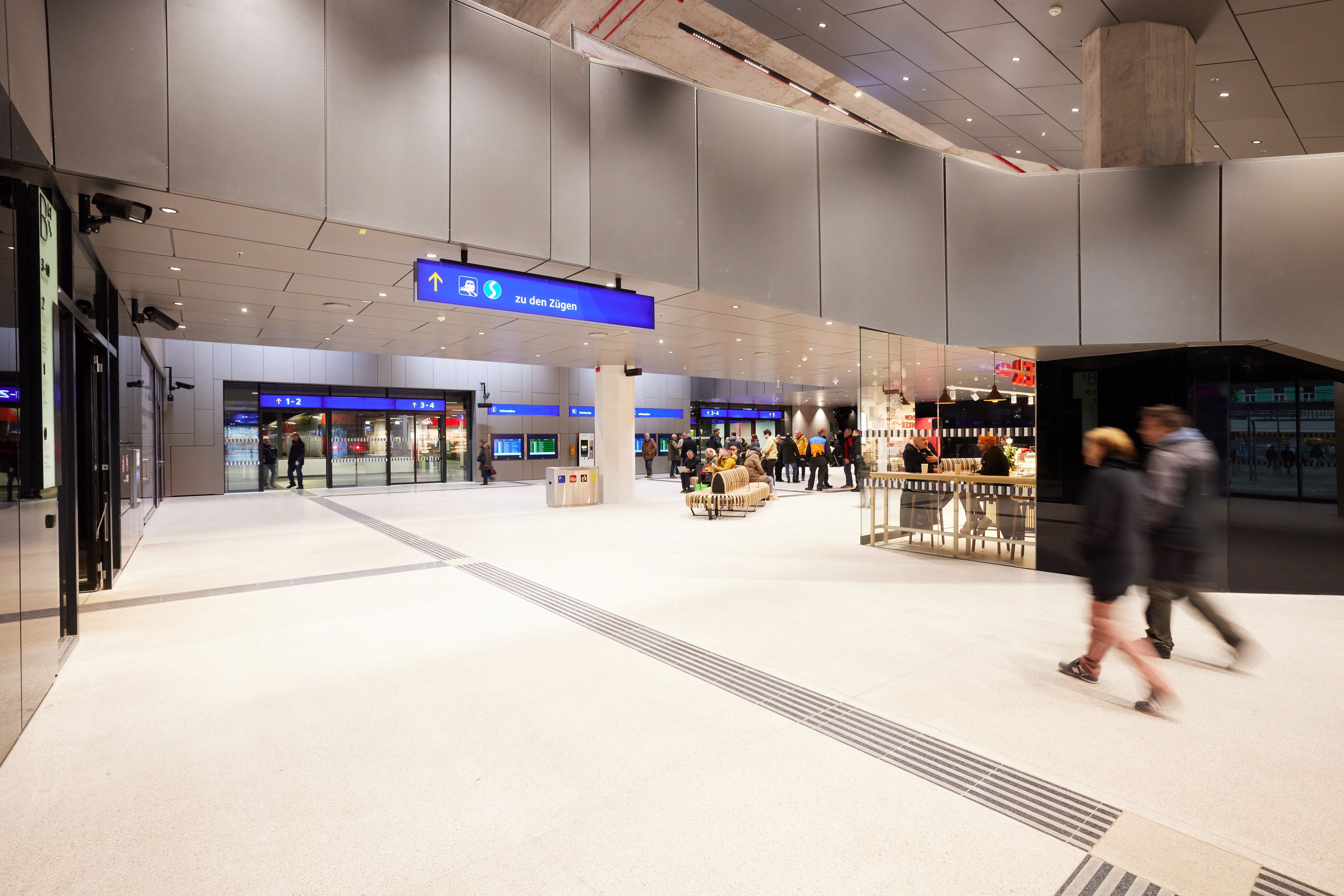 Der Umbau des Bahnhofs ist abgeschlossen.