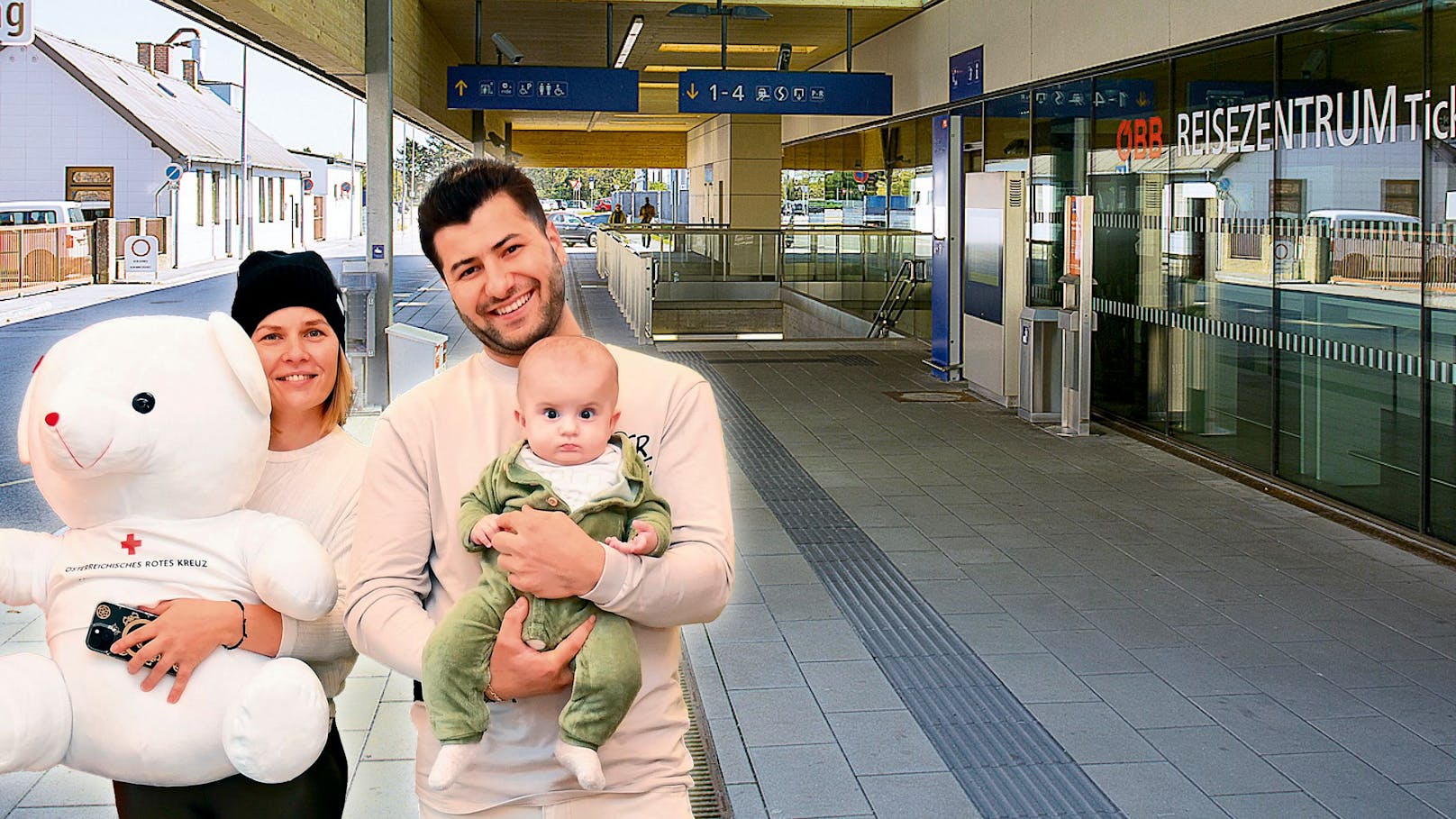 Baby erlitt Herzstillstand am Bahnhof – Lebensrettung!