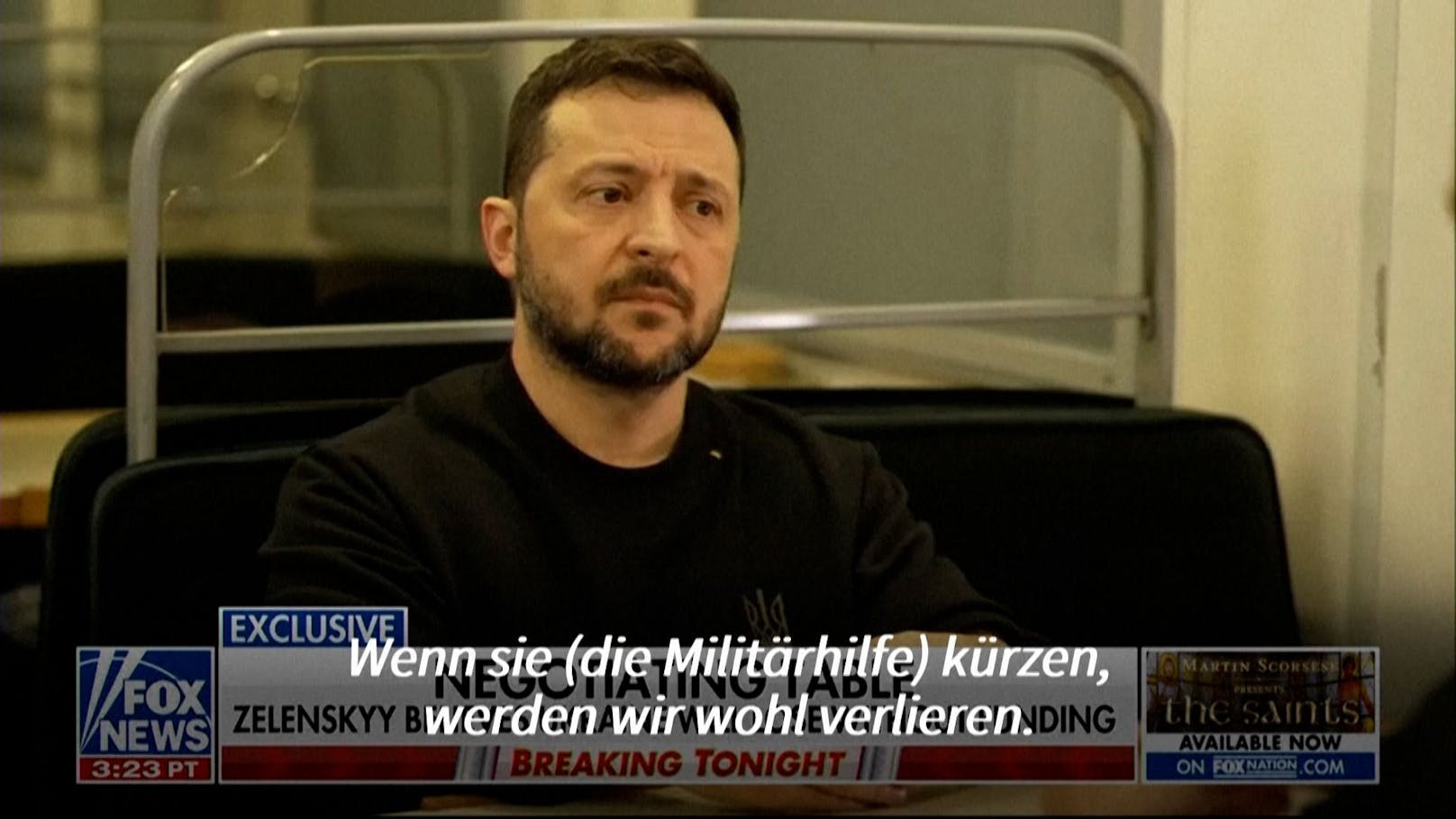 Einschnitten bei Militärhilfe - "werden wir verlieren"