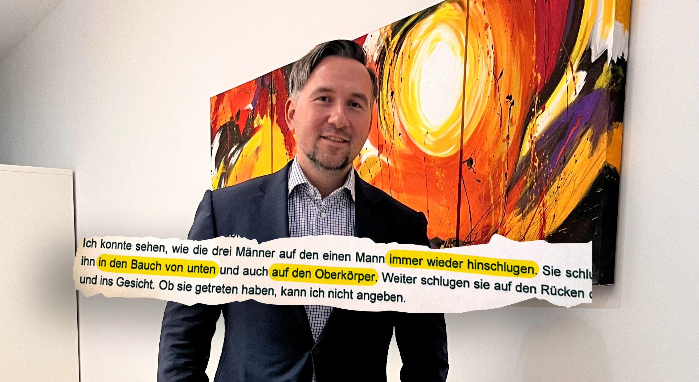 Im In-Lokal kam es zum Rausschmiss, der einen Gast beinahe das Leben kostete. Anwalt Norbert Piech verteidigt den Security.