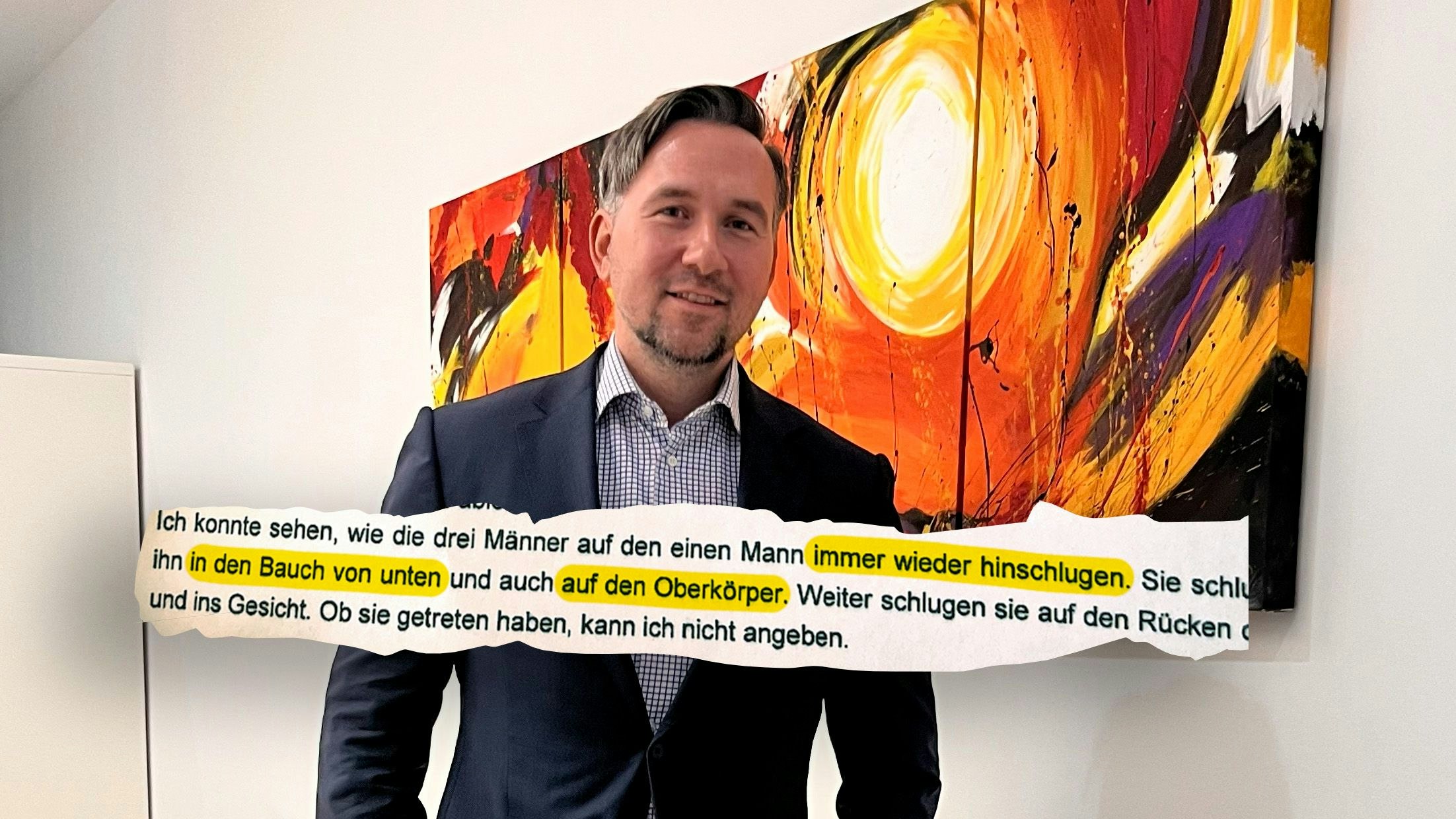 Im In-Lokal kam es zum Rausschmiss, der einen Gast beinahe das Leben kostete. Anwalt Norbert Piech verteidigt den Security.