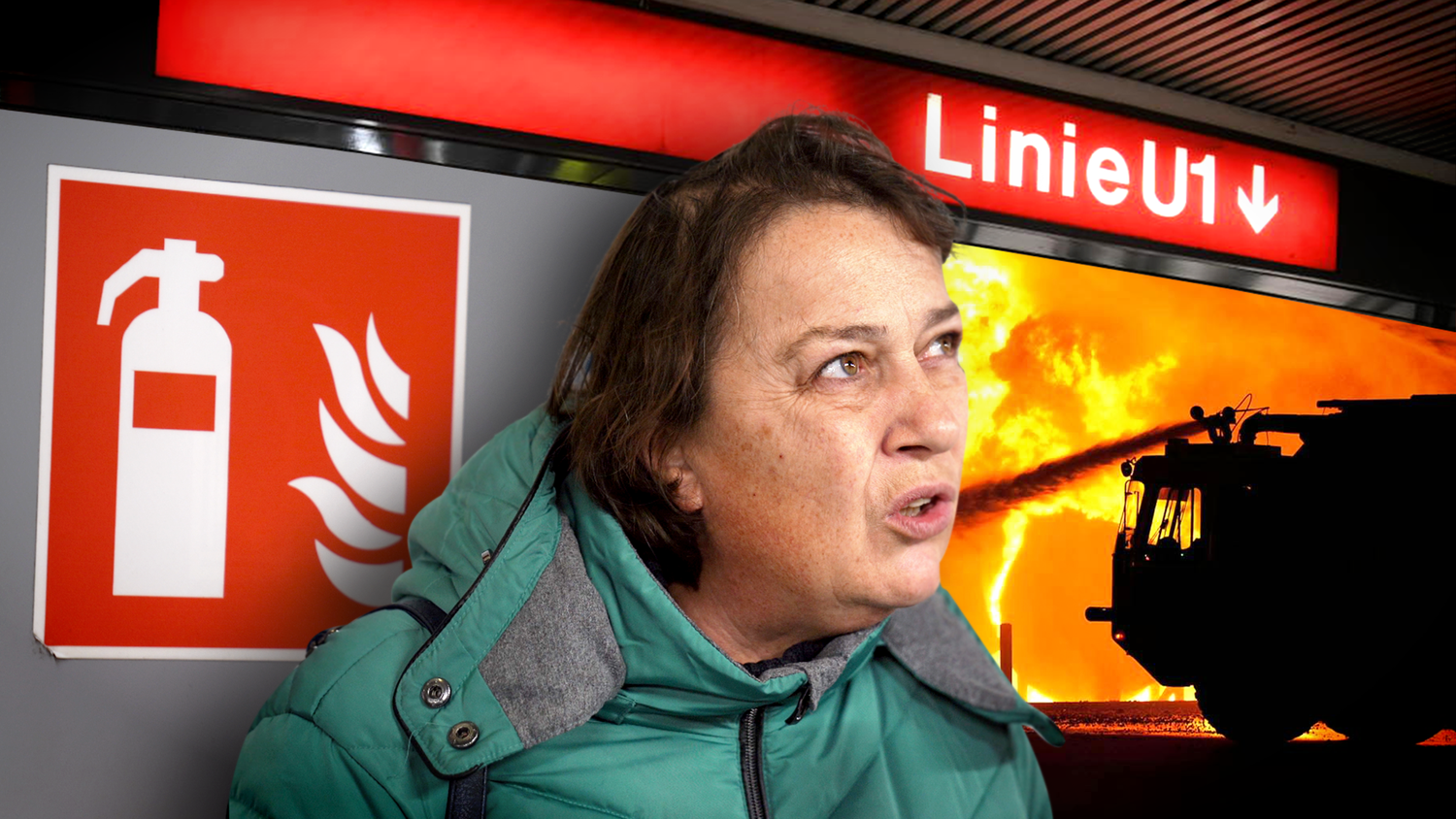 Helene musste auf andere Verkehrsmittel ausweichen: 