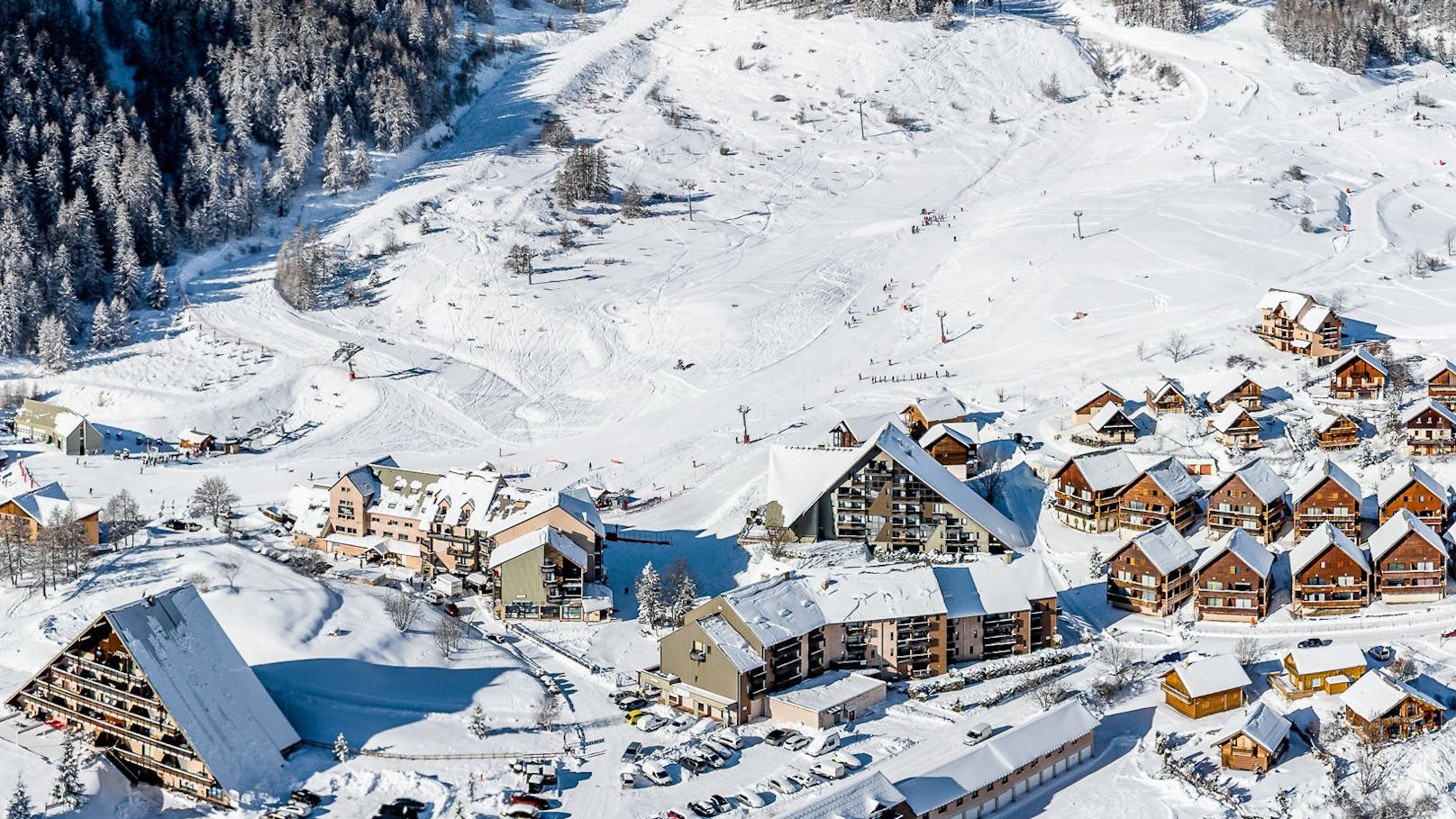 1. Réallon (Frankreich): 44,50 Euro durchschnittlicher Tagespreis pro Person für Unterkunft/Skipass, 30 Pistenkilometer