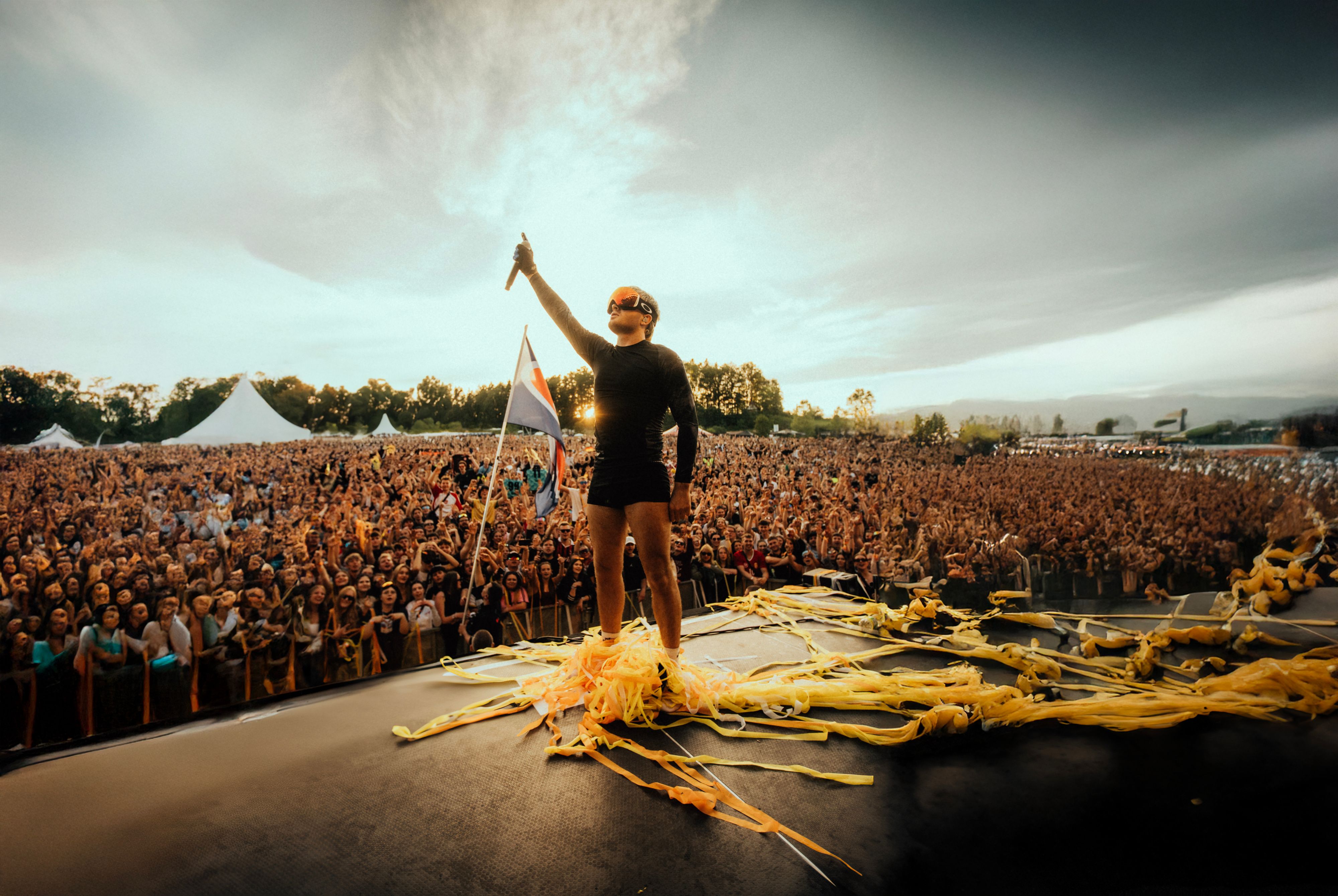 Mit seiner Musik begeistert der Berliner Rapper die Massen.
