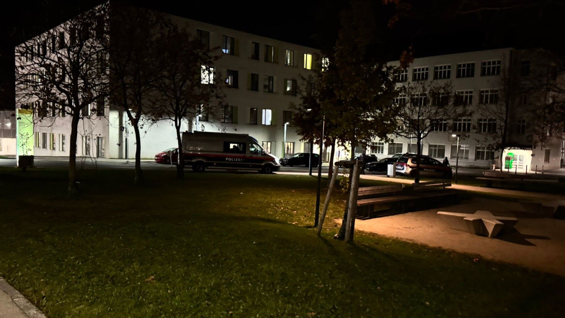 Auch am späten Donnerstagabend befand sich die Wiener Polizei in der Klinik Favoriten im Einsatz.