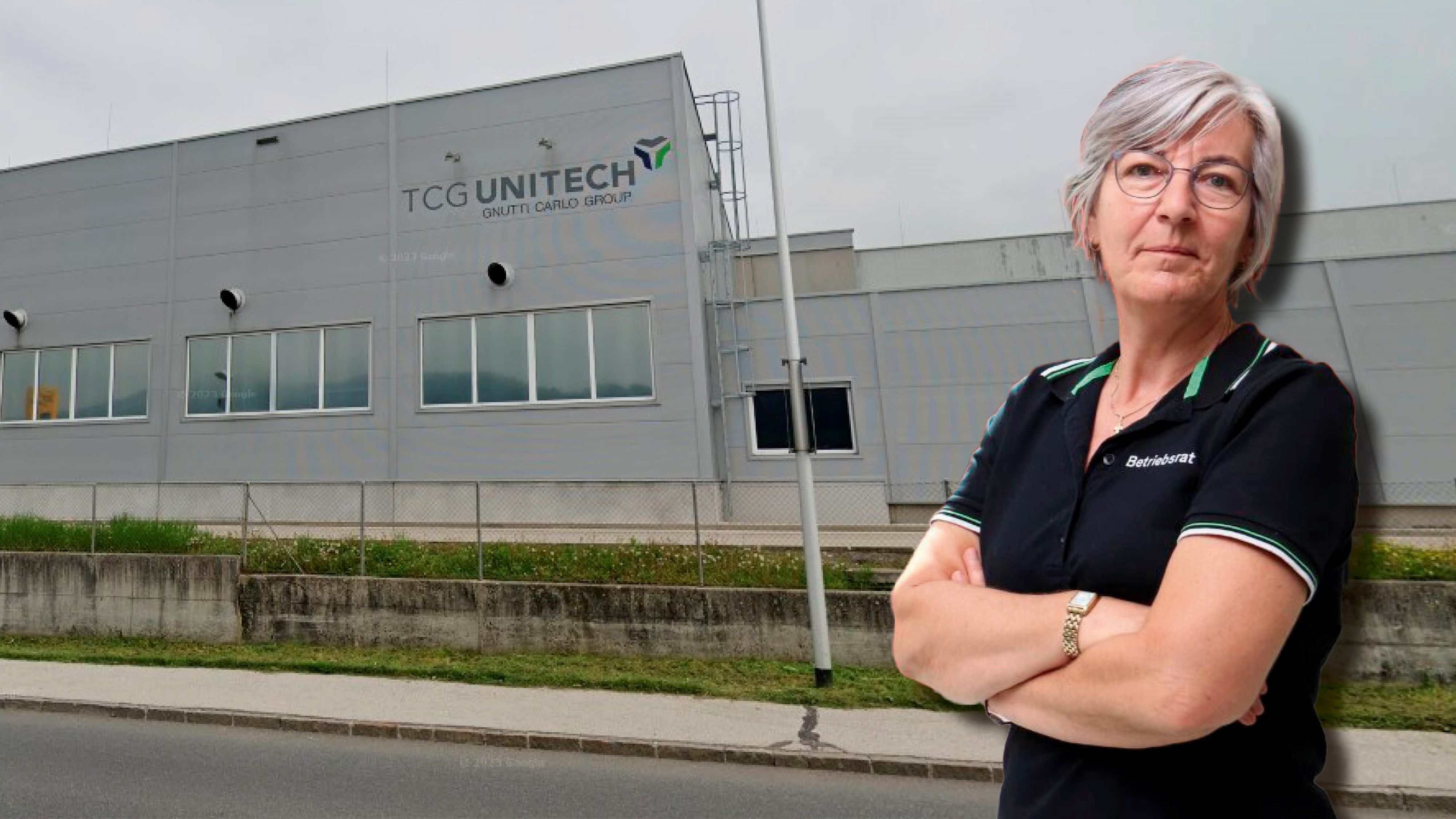 Betriebsratsvorsitzende Roswitha Grammer unterhielt sich kurz vor den Gesprächen mit <em>