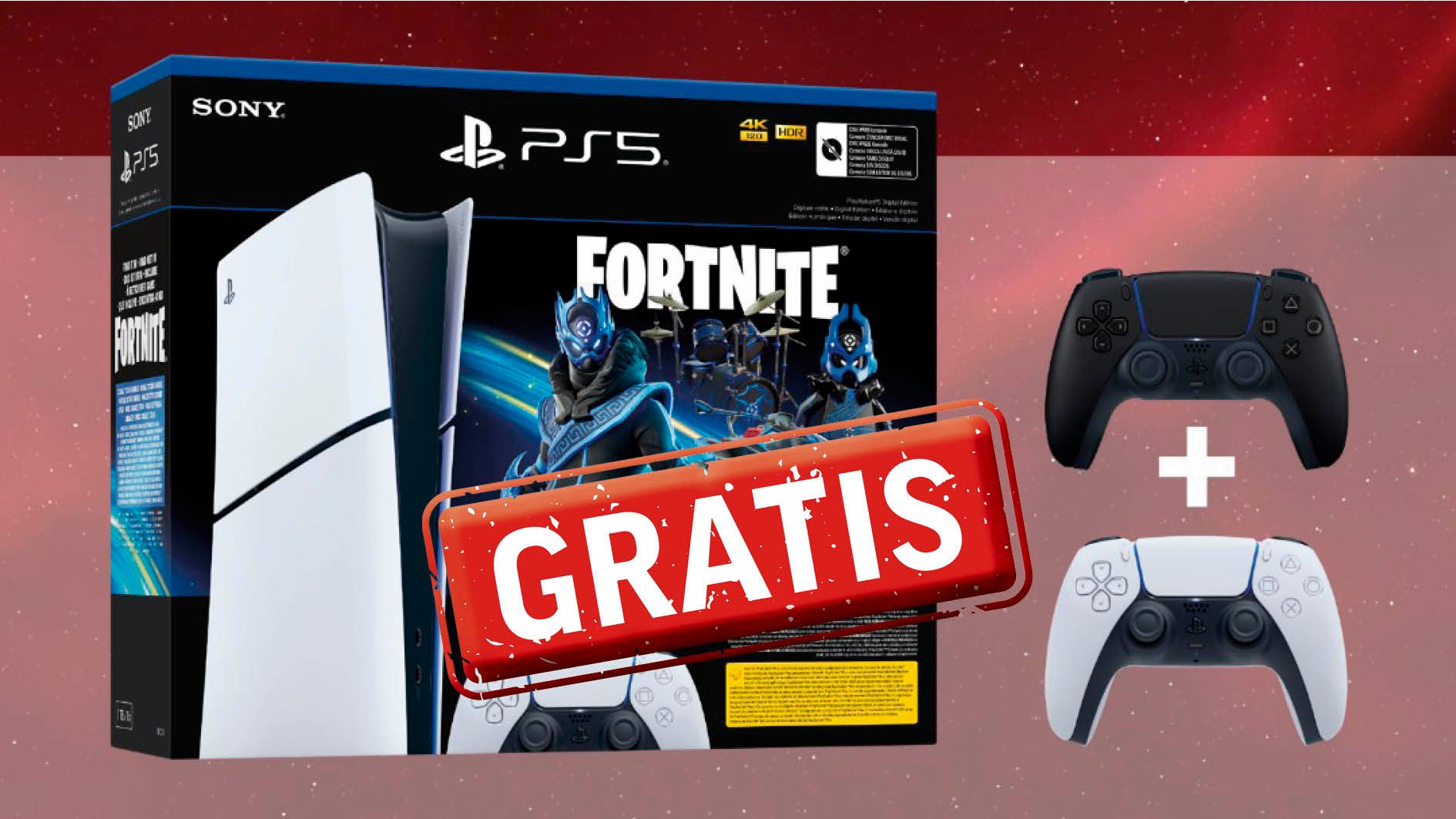 Gratis für Internet-Kunden: das Sony PlayStation 5 Digital Fortnite Bundle