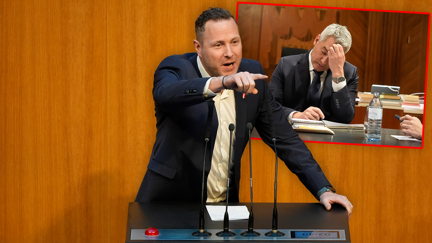 FPÖ-Generalsekretär Michael Schnedlitz gab Bundeskanzler Karl Nehammer (ÖVP) einen Neujahrsvorsatz.