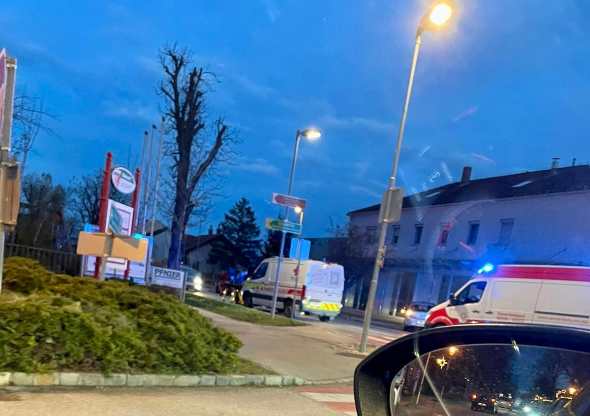 In Teesdorf wurde ein Kind angefahren.