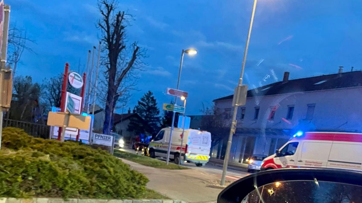 In Teesdorf wurde ein Kind angefahren.