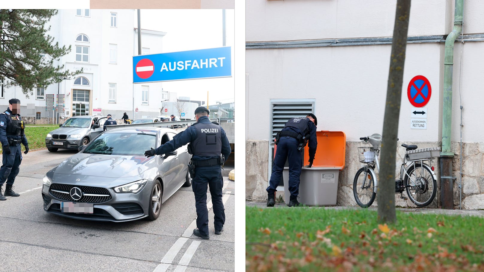 Baby entführt: Klinik in Wien ist nun Sperrgebiet