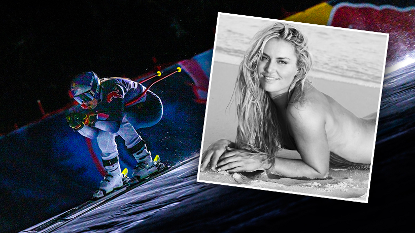 Lindsey Vonn zeigt ihre Kurven