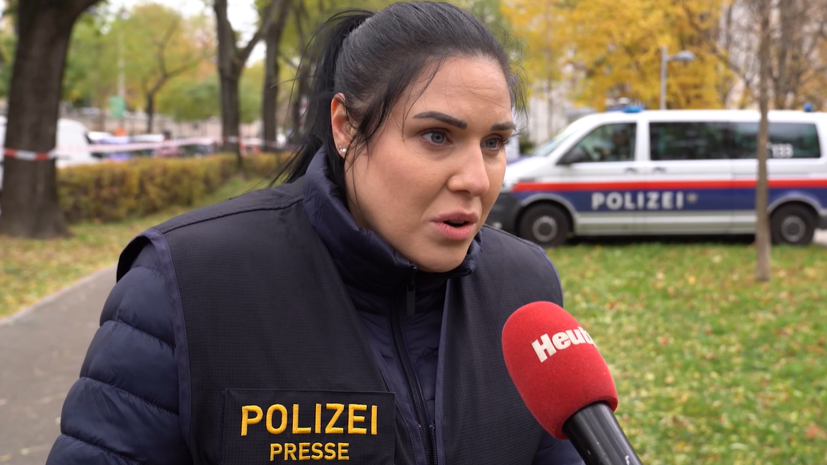 Polizei-Sprecherin Anna Gutt sprach mit <em>