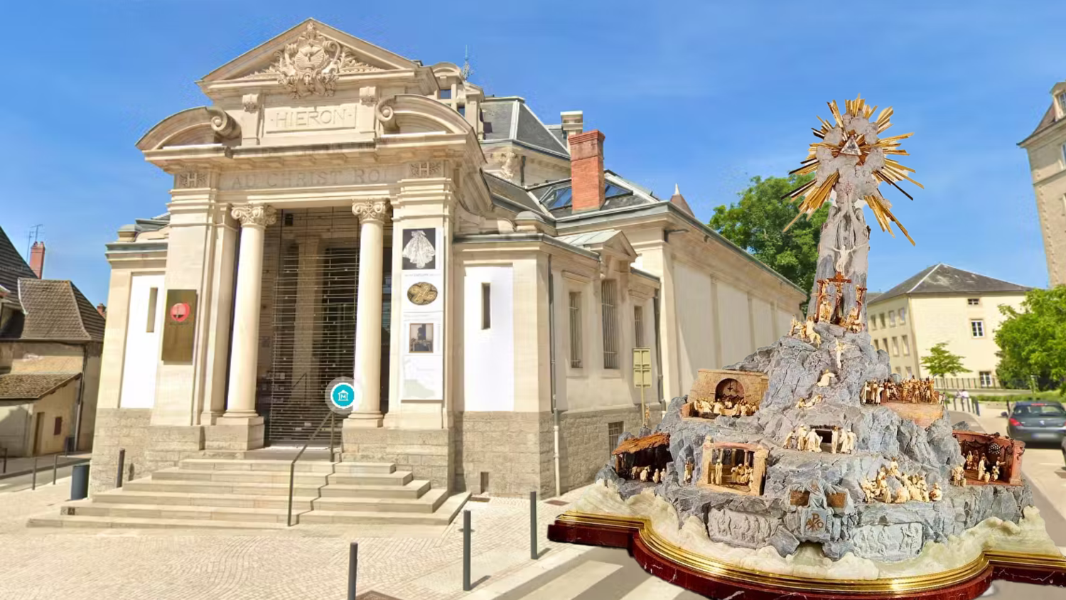 Im Hieron-Museum in Frankreich sind wurden Teile&nbsp; eines bekannten Kunstwerks im Wert von mehrere Millionen Euro gestohlen.