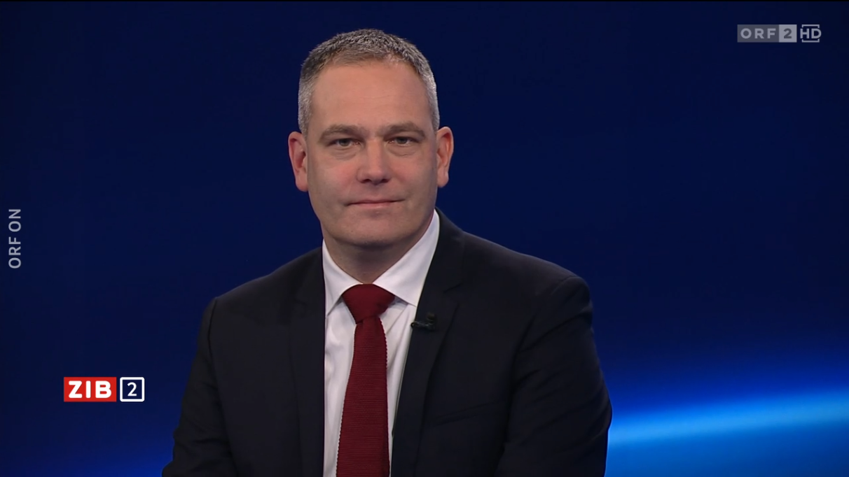 ﻿Militär- und Sicherheitsexperte Gustav Gressel zu Gast in der "ZIB2".