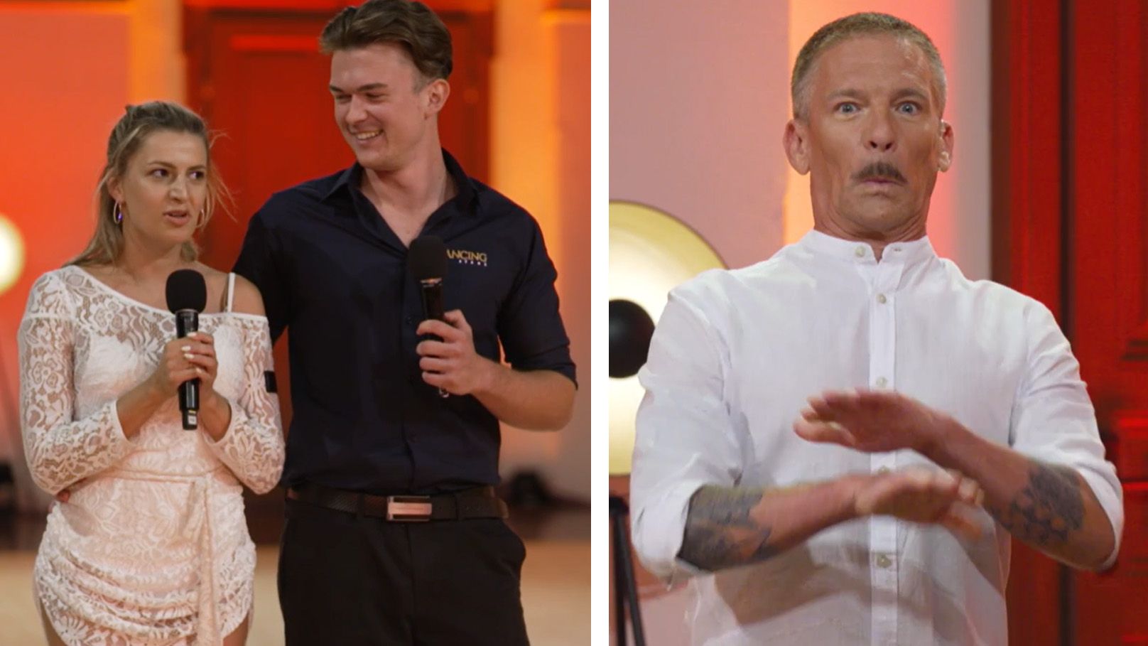 Andi Knoll erlaubte sich im ORF einen Witz auf Julias Kosten.