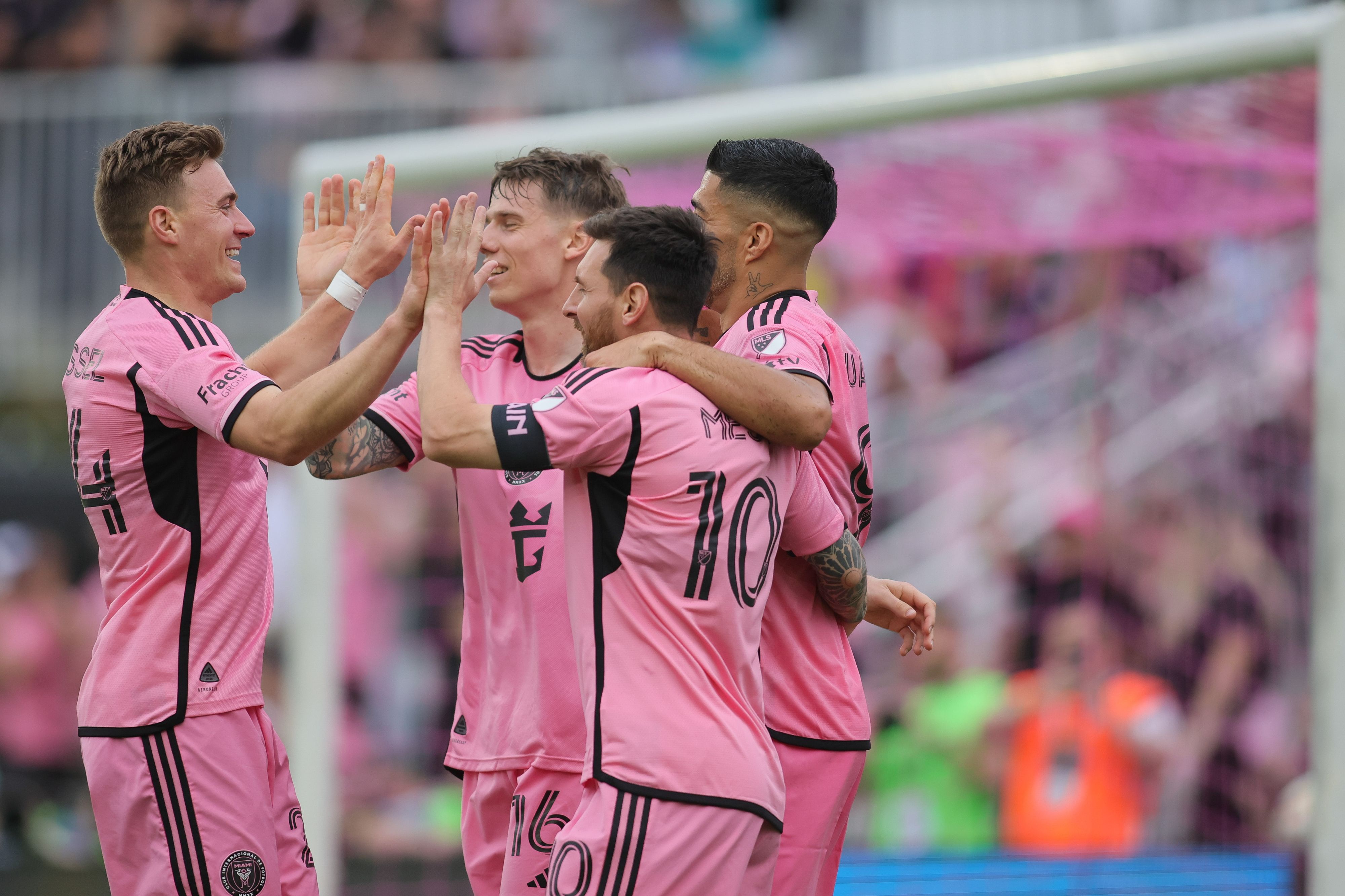 Fußball-Star Lionel Messi im Dress von Inter Miami. 