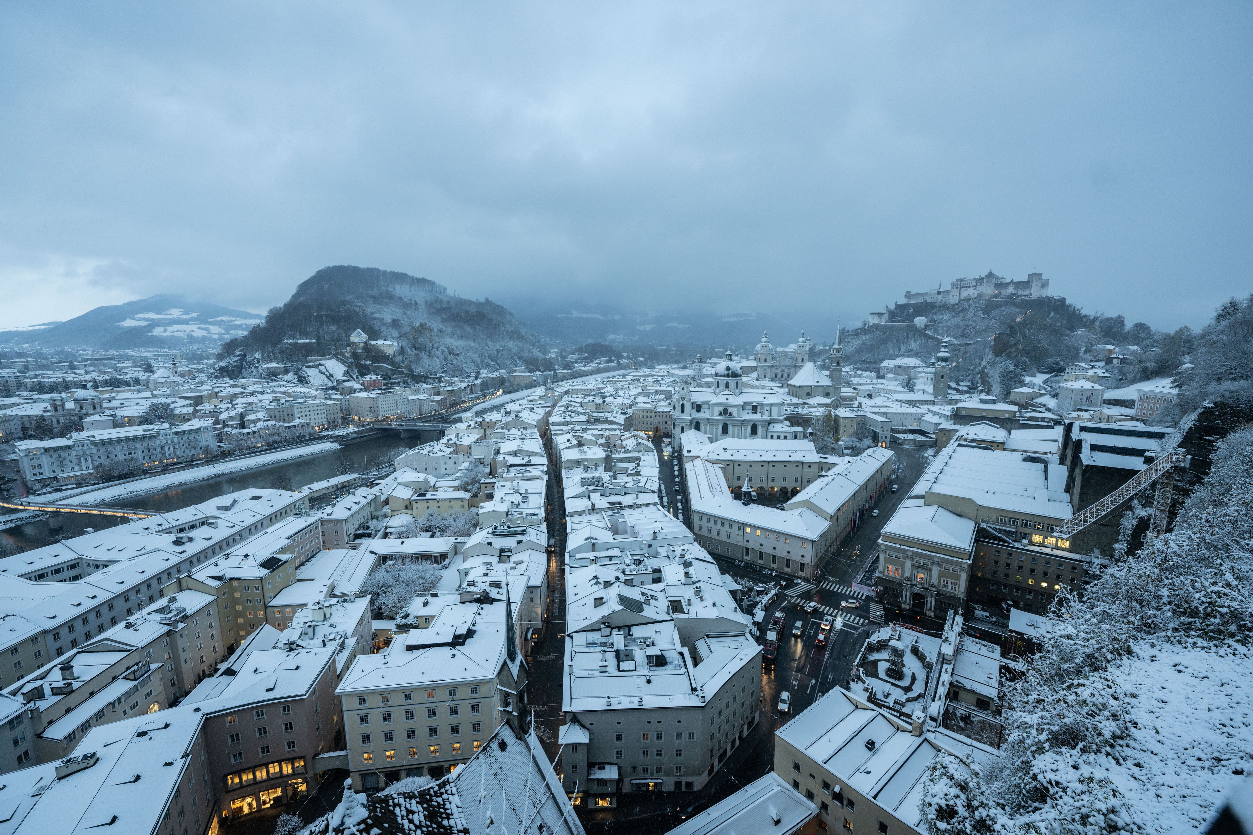In der Salzburger Kaigasse wurde das Haus völlig entkernt.
