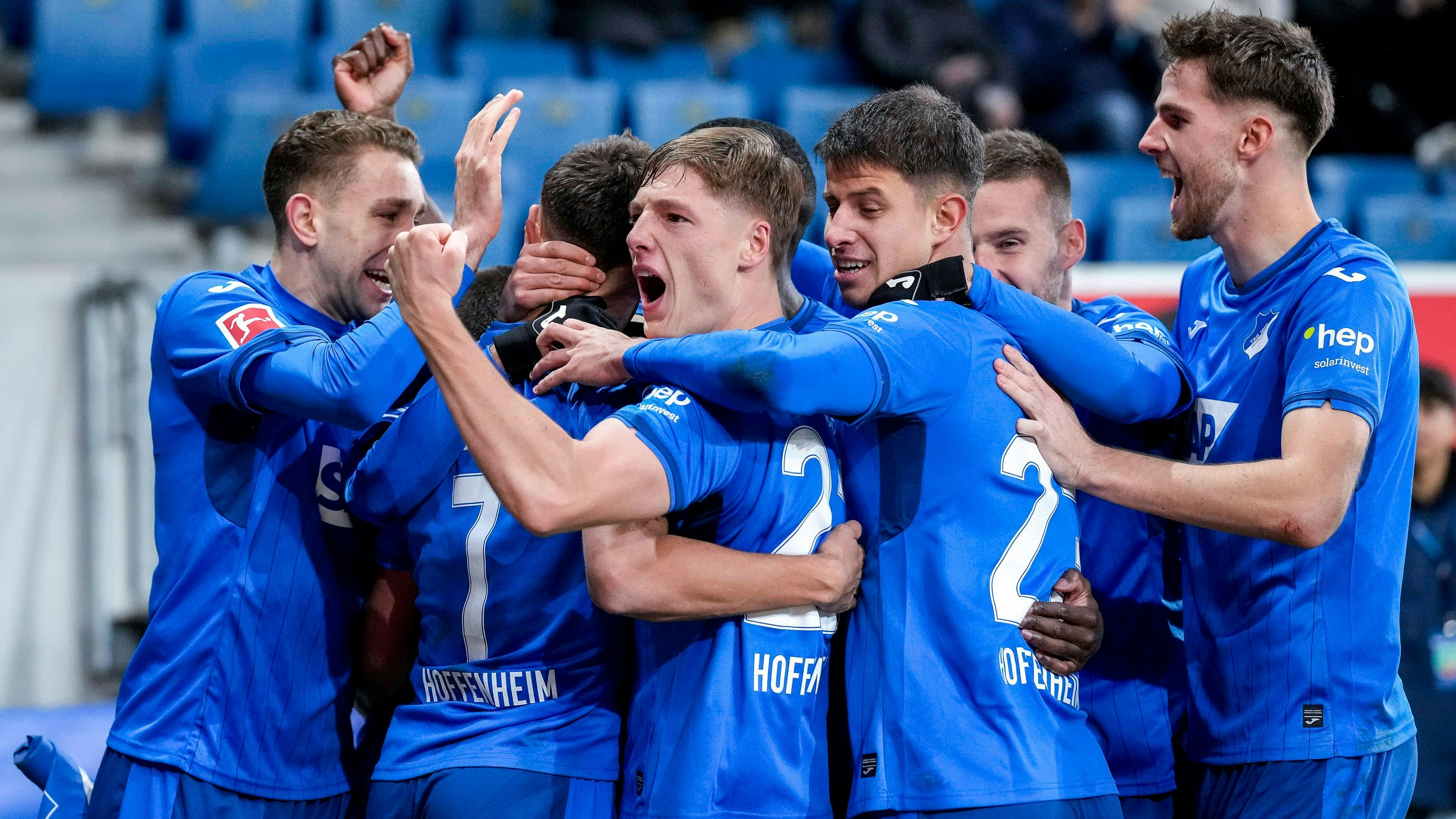 Hoffenheim jubelt im ersten Spiel unter Christian Ilzer