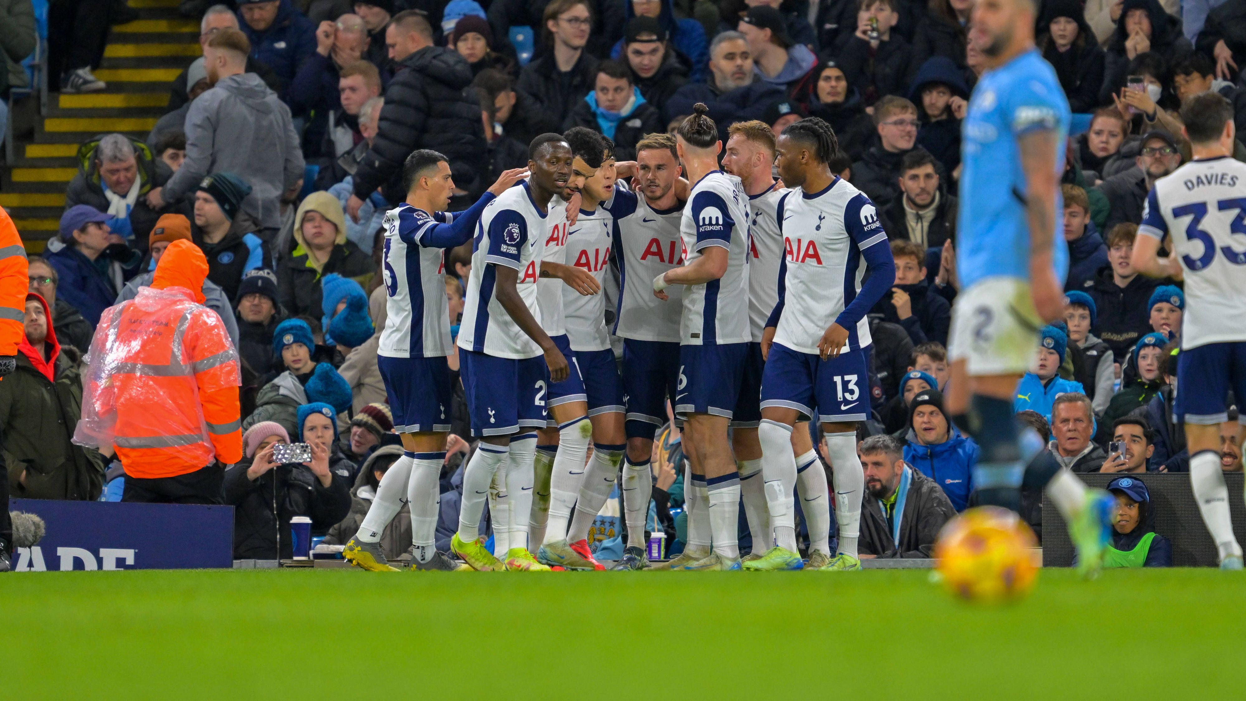 Tottenham jubelt in Manchester