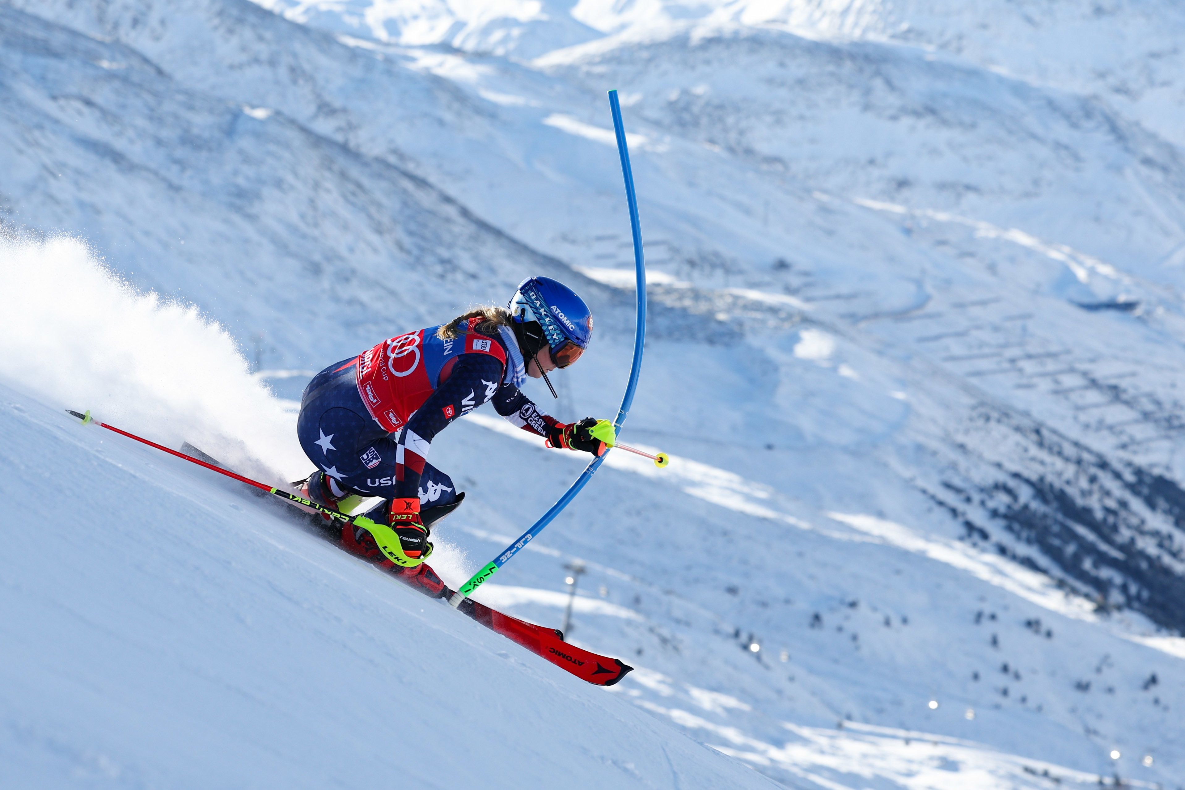 Ski-Star Mikaela Shiffrin. 