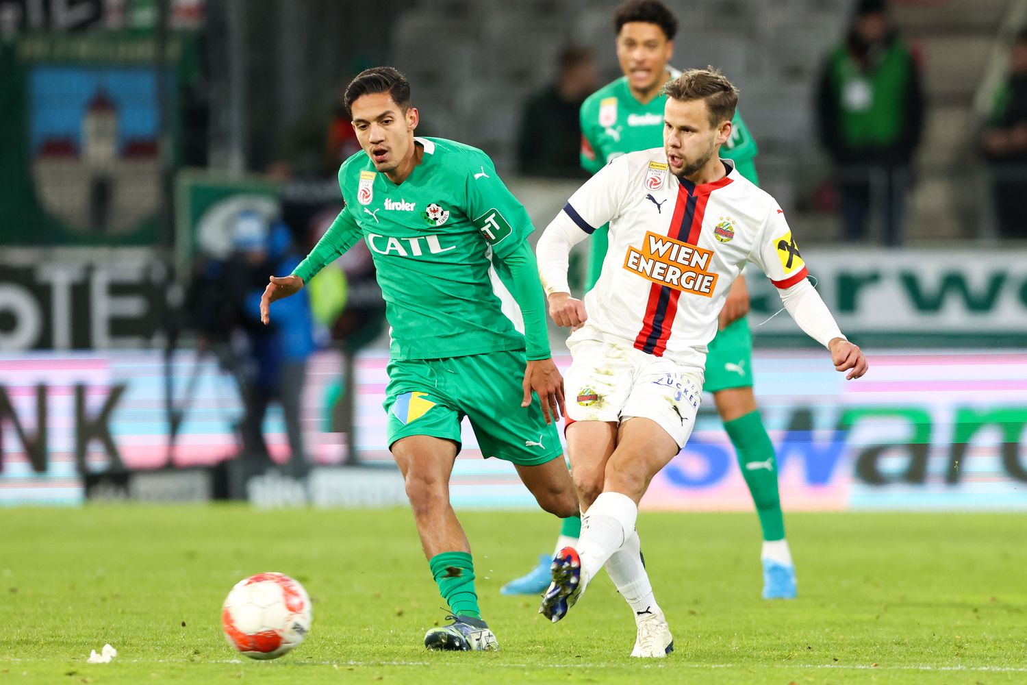 Rapid holt nur einen Punkt in Tirol