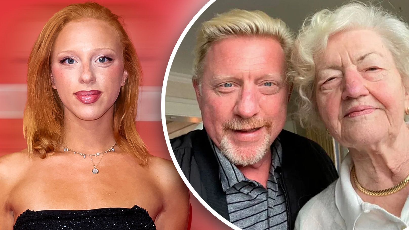 Anna Ermakova trauert ebenfalls um ihre Oma, Boris Beckers Mutter Elvira.