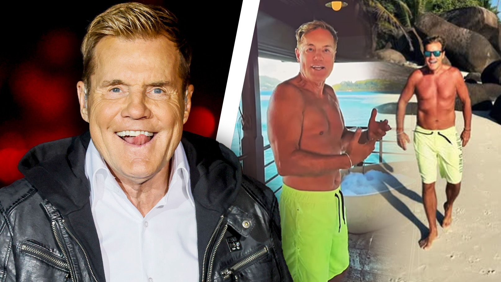 Dieter Bohlen ist mit seinen 70 Jahren sehr gut in Form.