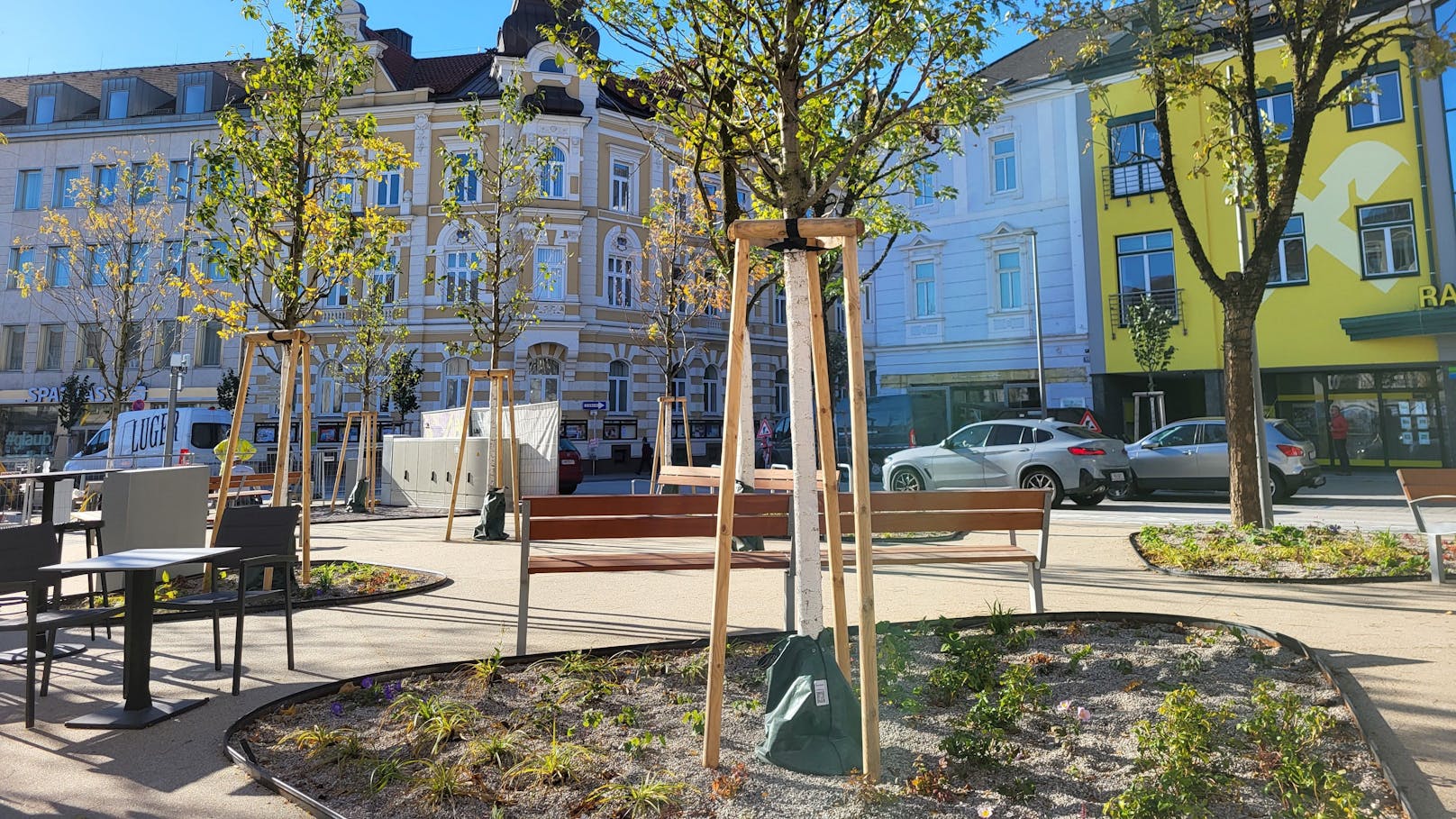 Neuer Hauptplatz in Amstetten, aber Toilette fehlt