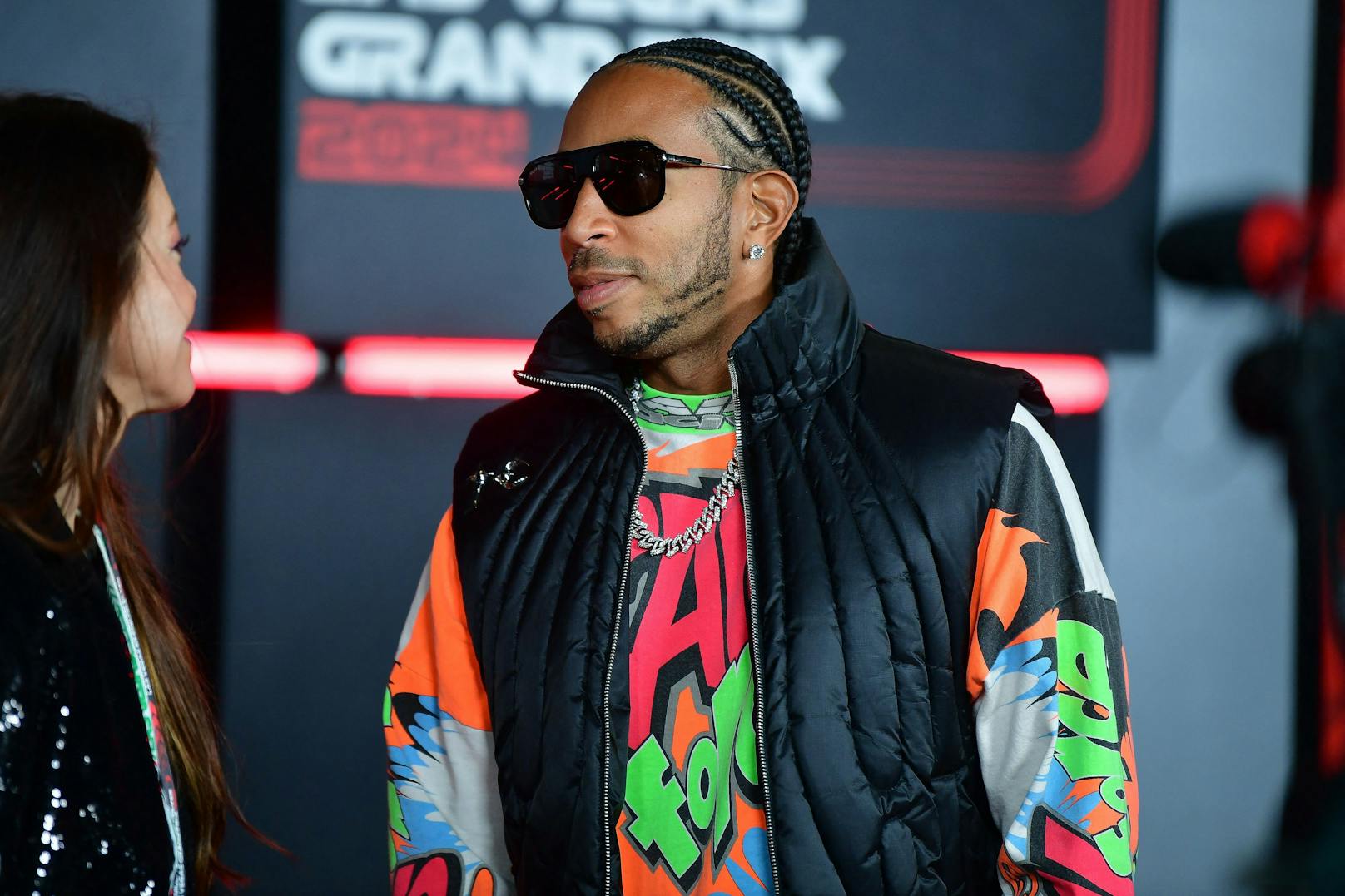 Rapper Ludacris bei der "F1 Grand Prix of Las Vegas"-Veranstaltung.