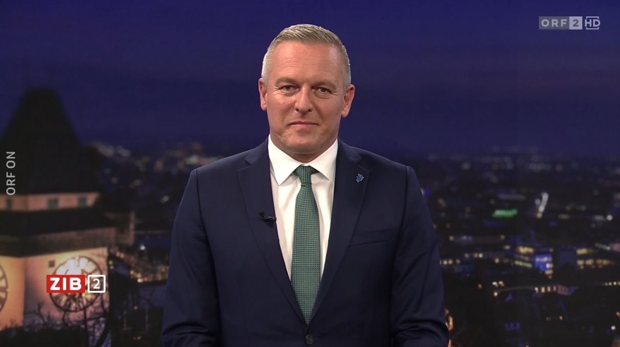 Mario Kunasek war am Sonntagabend Gesprächspartner von Armin Wolf in der ORF-