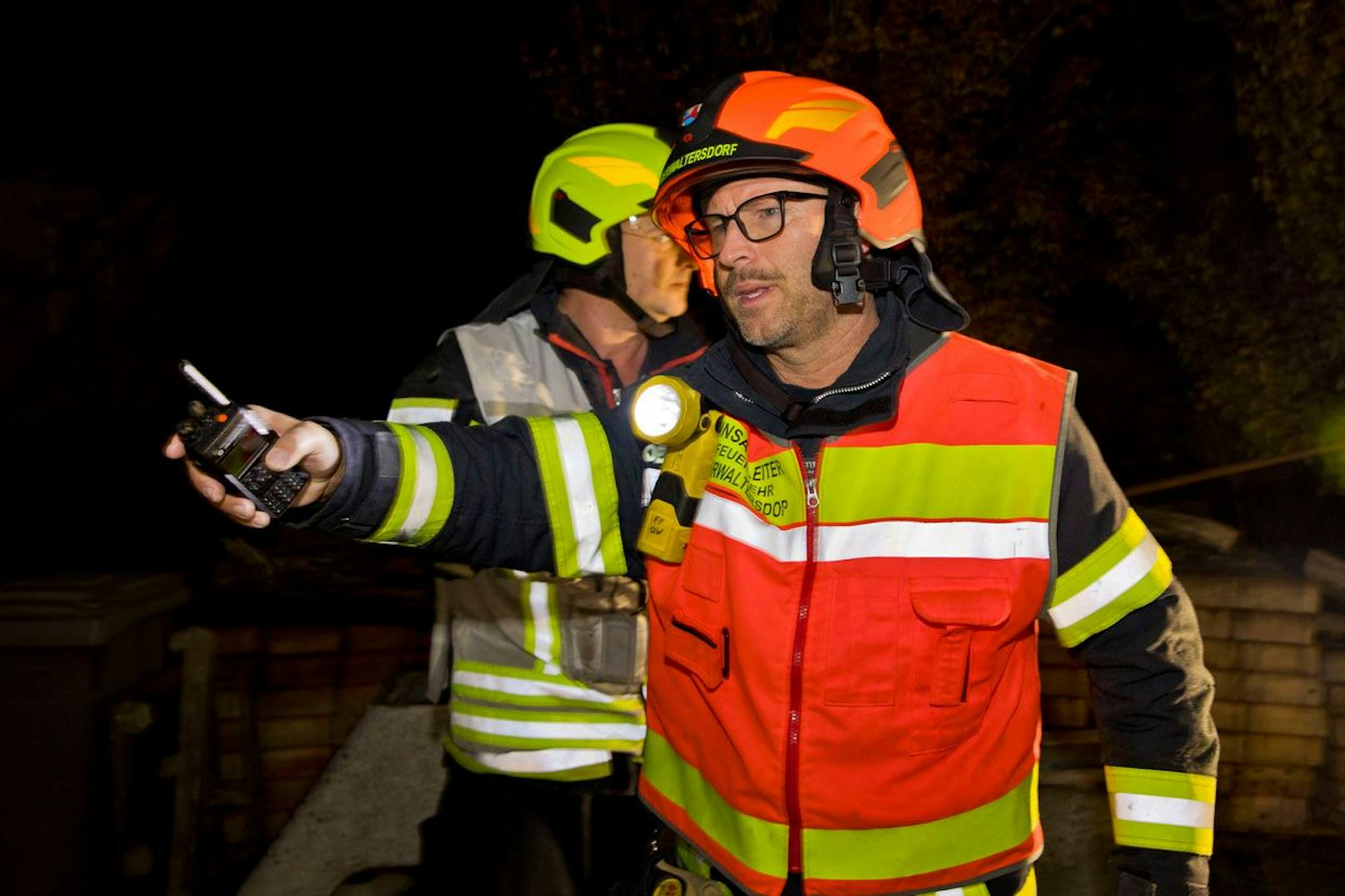 Wohnhausbrand in Oberwaltersdorf forderte die Einsatzkräfte