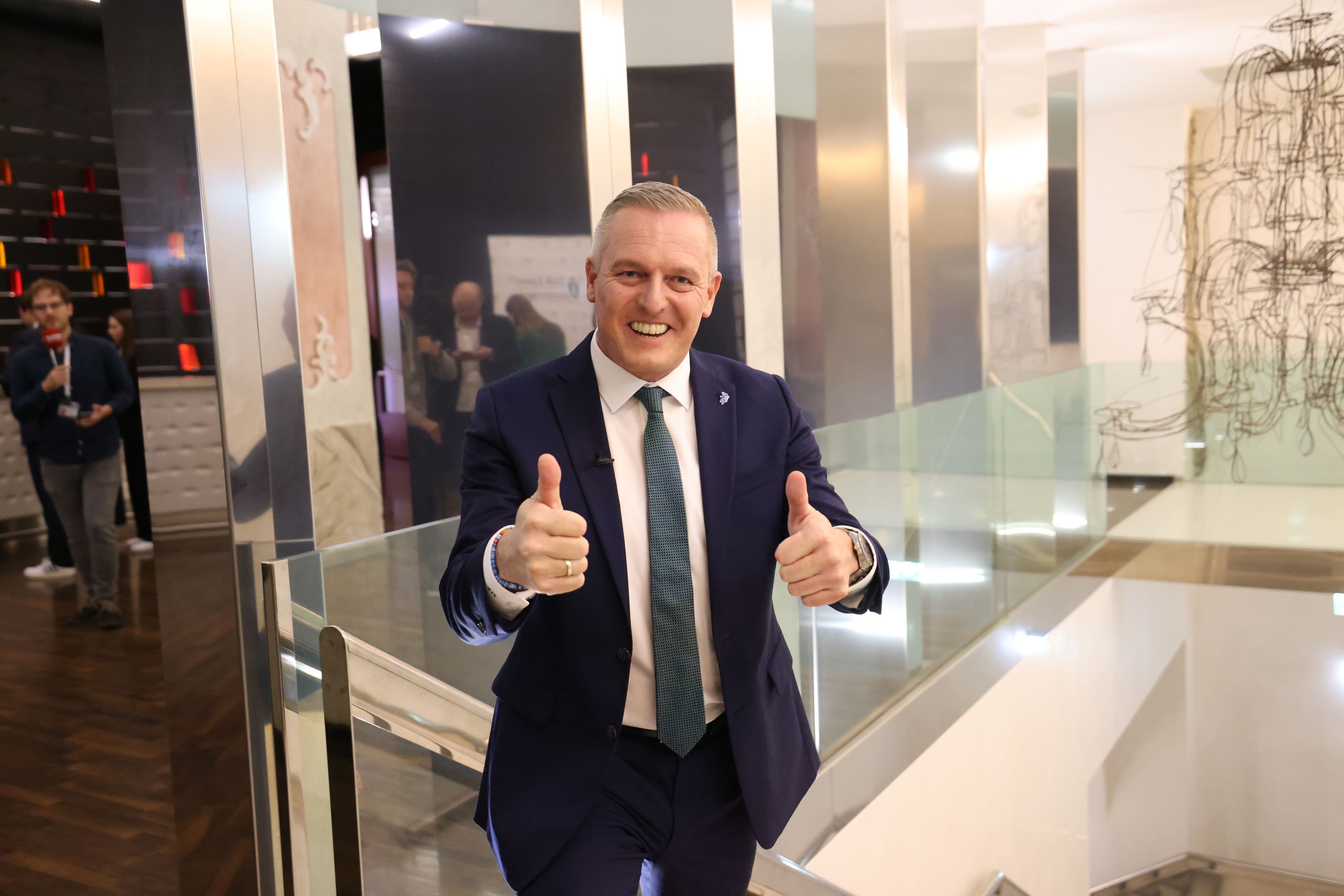 Mario Kunasek (FPÖ) erhielt in der Gemeinde Rottenmann 63 Prozent.