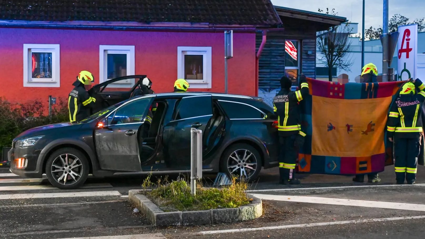 Der Sitzmechanismus war derart verklemmt, dass das Mädchen starke Schmerzen hatte.