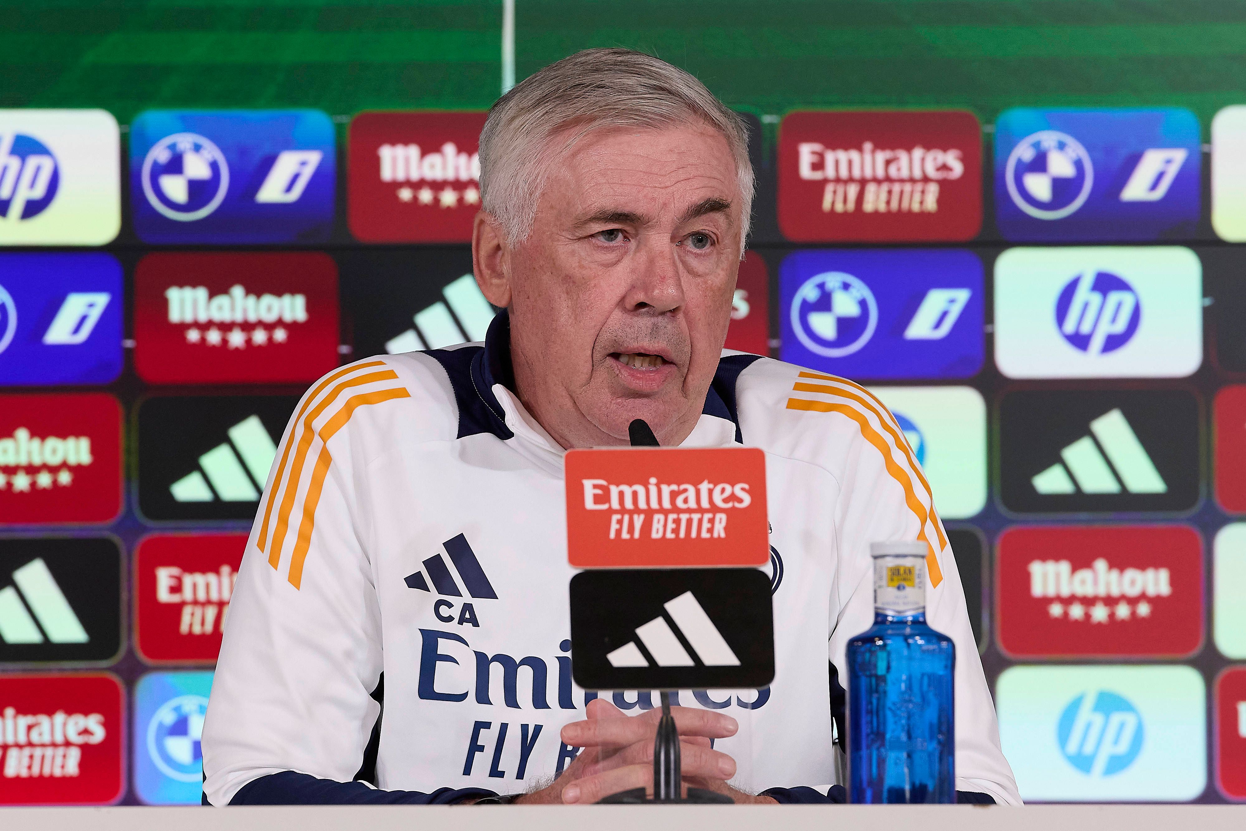 Carlo Ancelotti stehen bei Weitem nicht alle Spieler zur Verfügung.