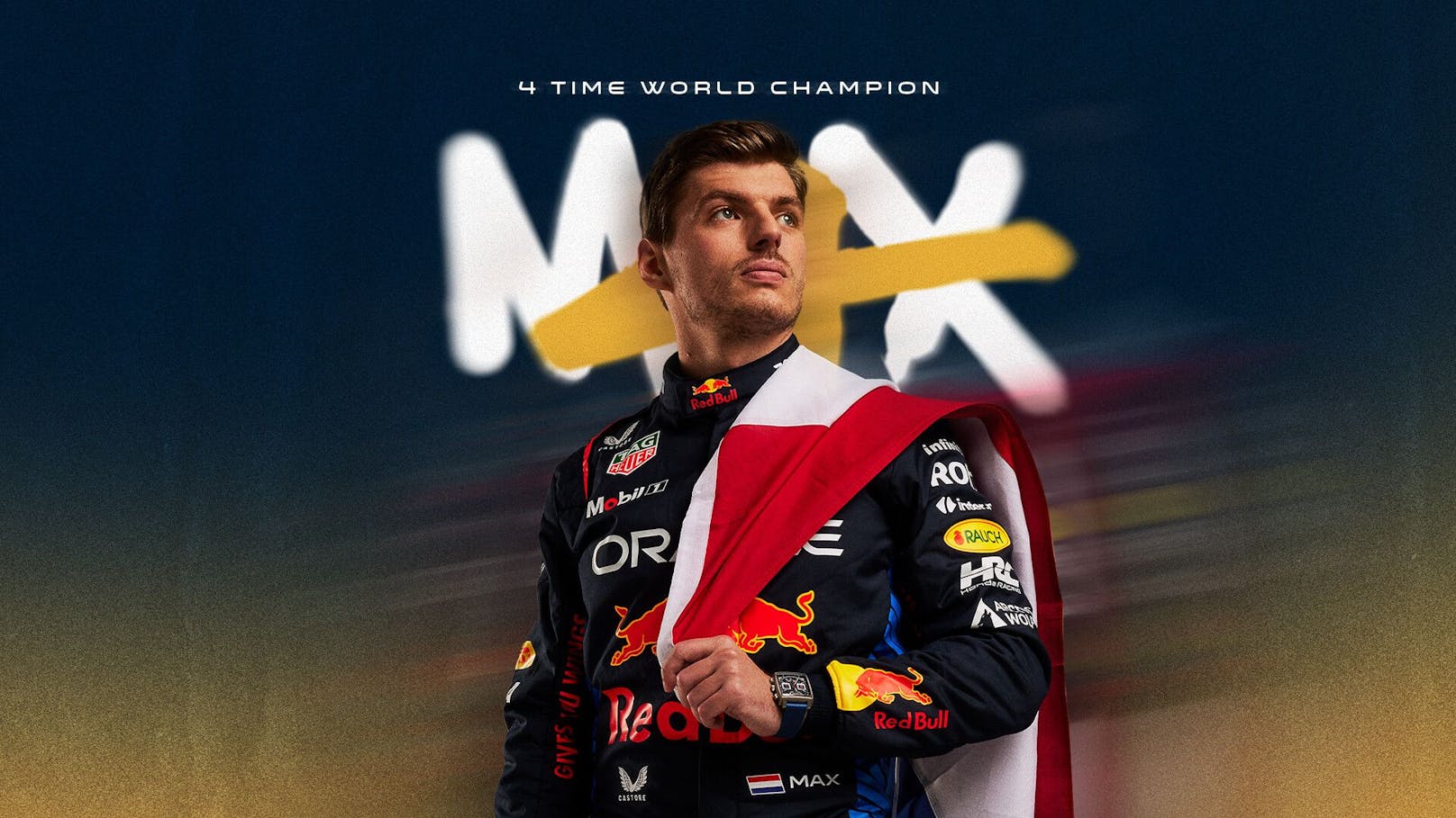 Max Verstappen ist zum vierten Mal in Serie Formel-1-Weltmeister.