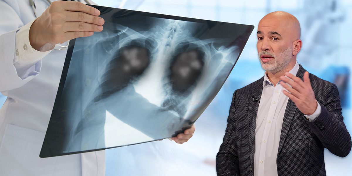 Lungenfacharzt Arschang Valipour (re.)