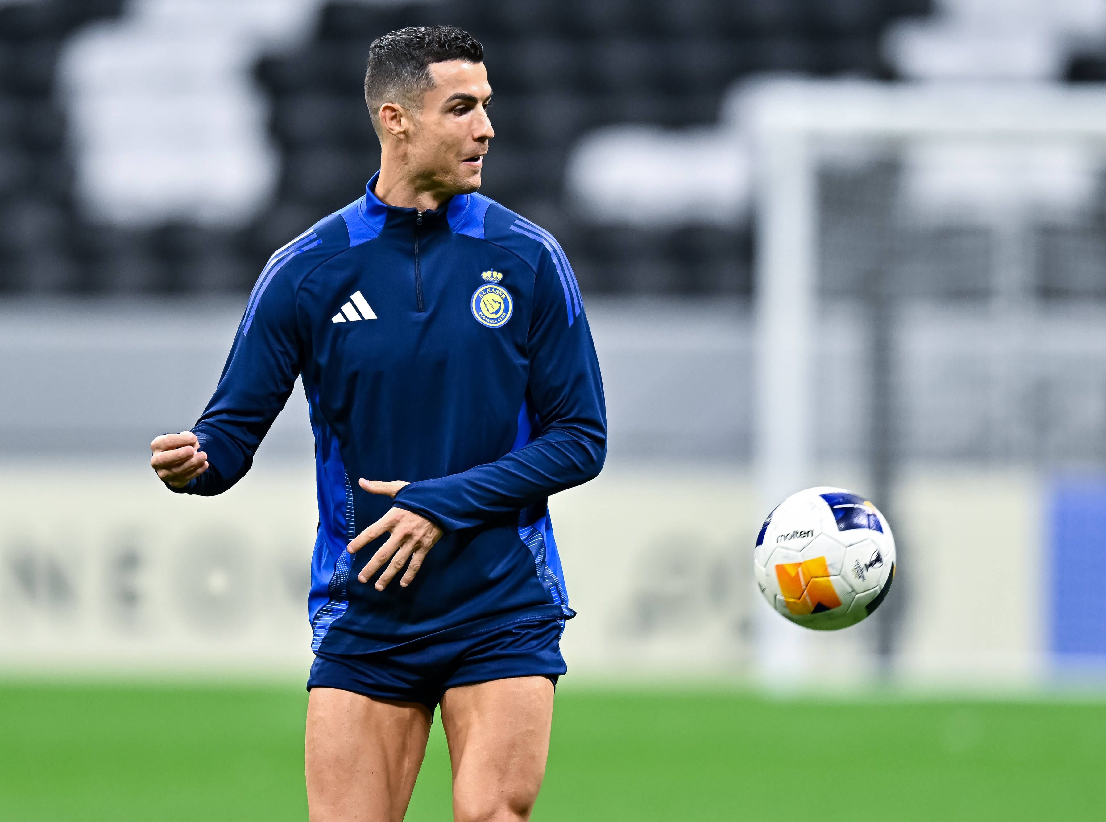 Cristiano Ronaldo steht seit Jänner 2023 beim Saudi-Klub Al Nassr unter Vertrag.