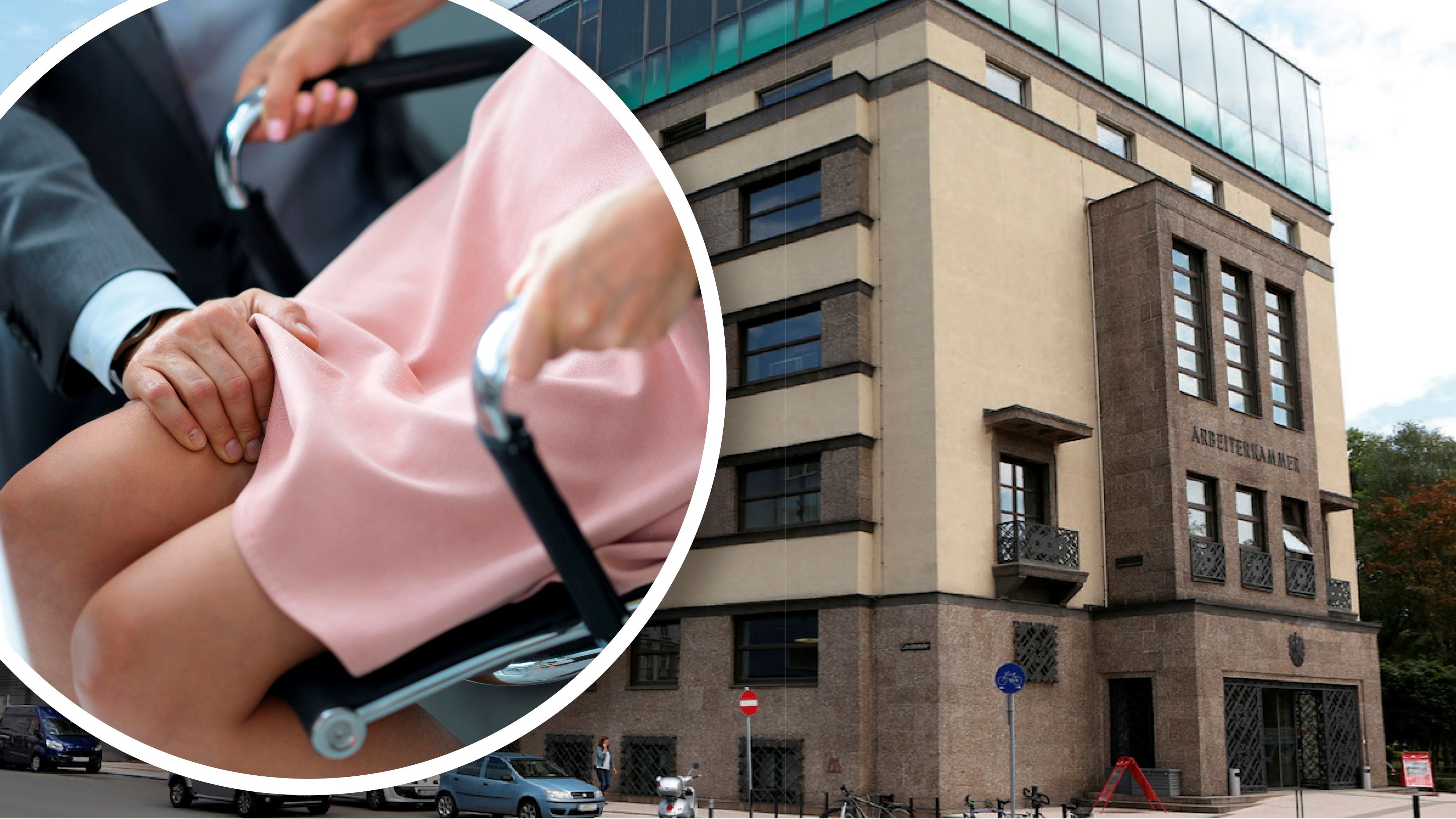 Eine Mitarbeiterin wurde von ihrem Vorgesetzten immer wieder sexuell belästigt. Im Bild: das Gebäude der Arbeiterkammer OÖ in Linz. (Symbolbild)