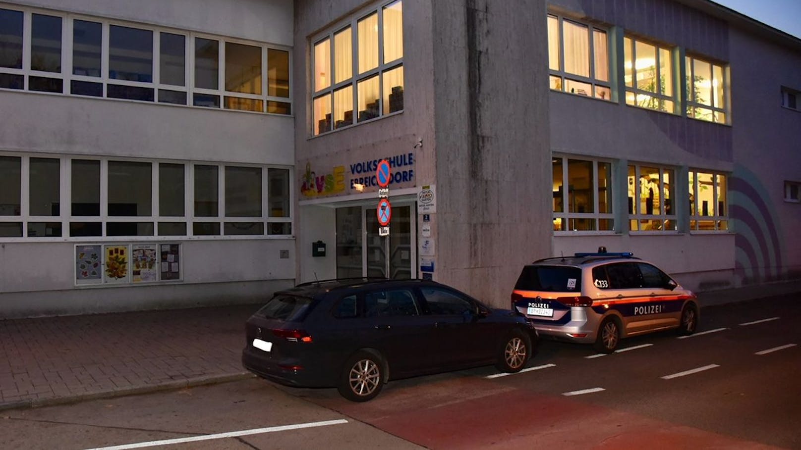 Einbruch in die Volksschule in Ebreichsdorf