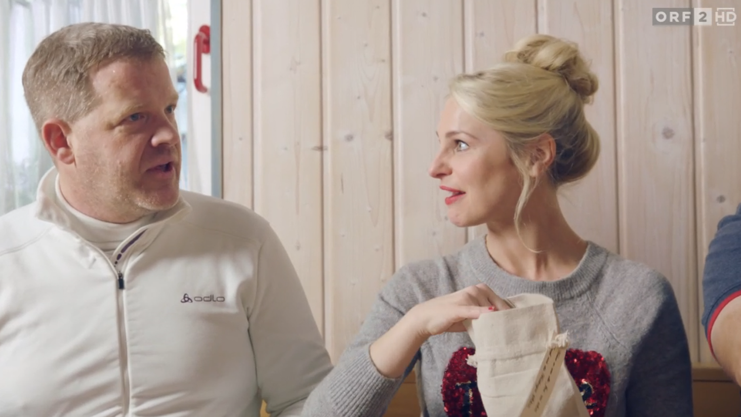 Silvia Schneider ist zu Besuch bei den 