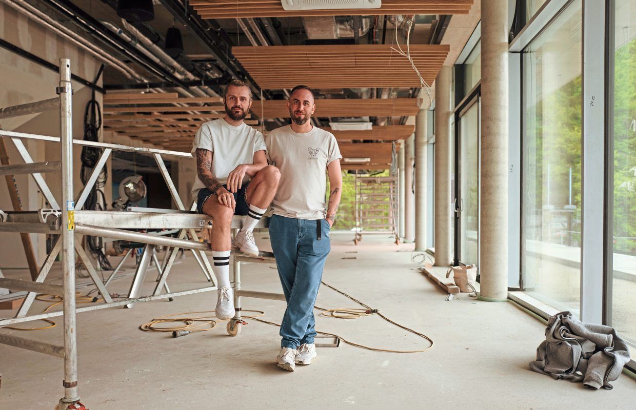 Manuel Köpf und Andreas Knünz gehen in die Offensive.