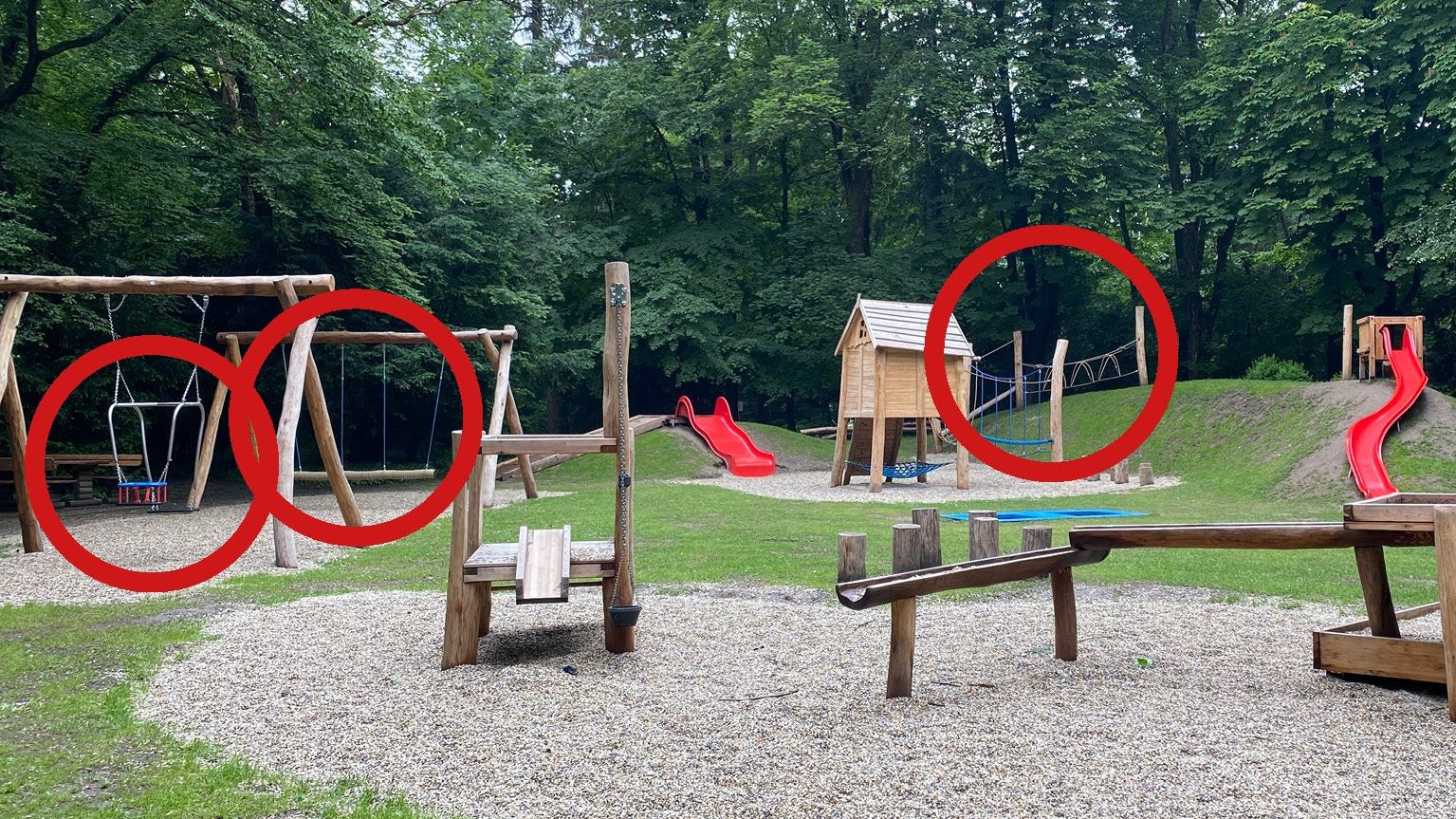 Vandalismus: Spielplatz in Neunkirchen gesperrt