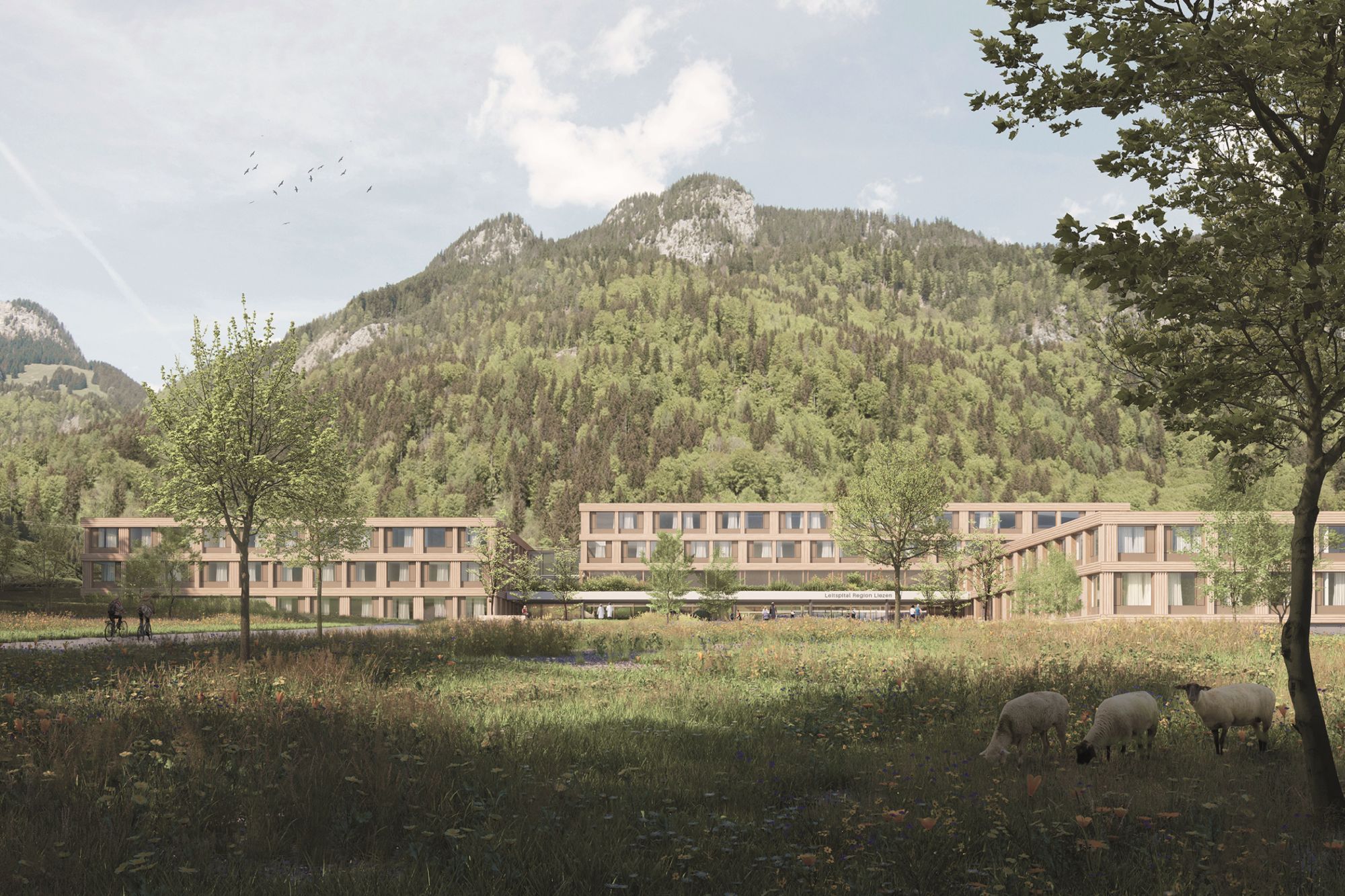 So sollte das Klinikum Stainach aussehen.