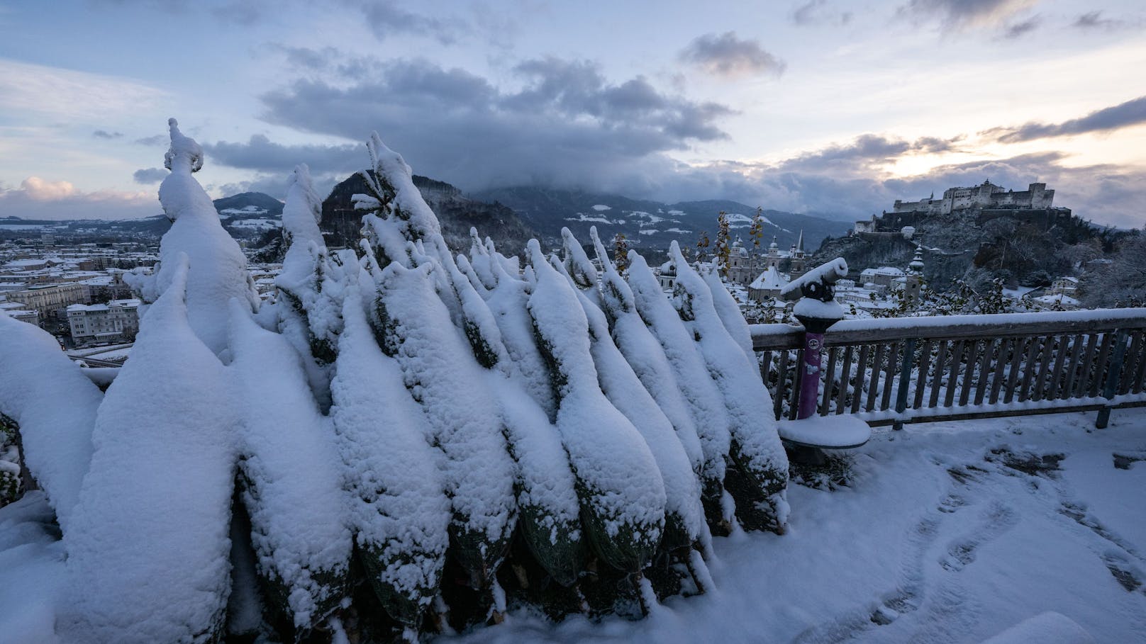 Wintereinbruch! Mehrere Fronten treffen nun Österreich