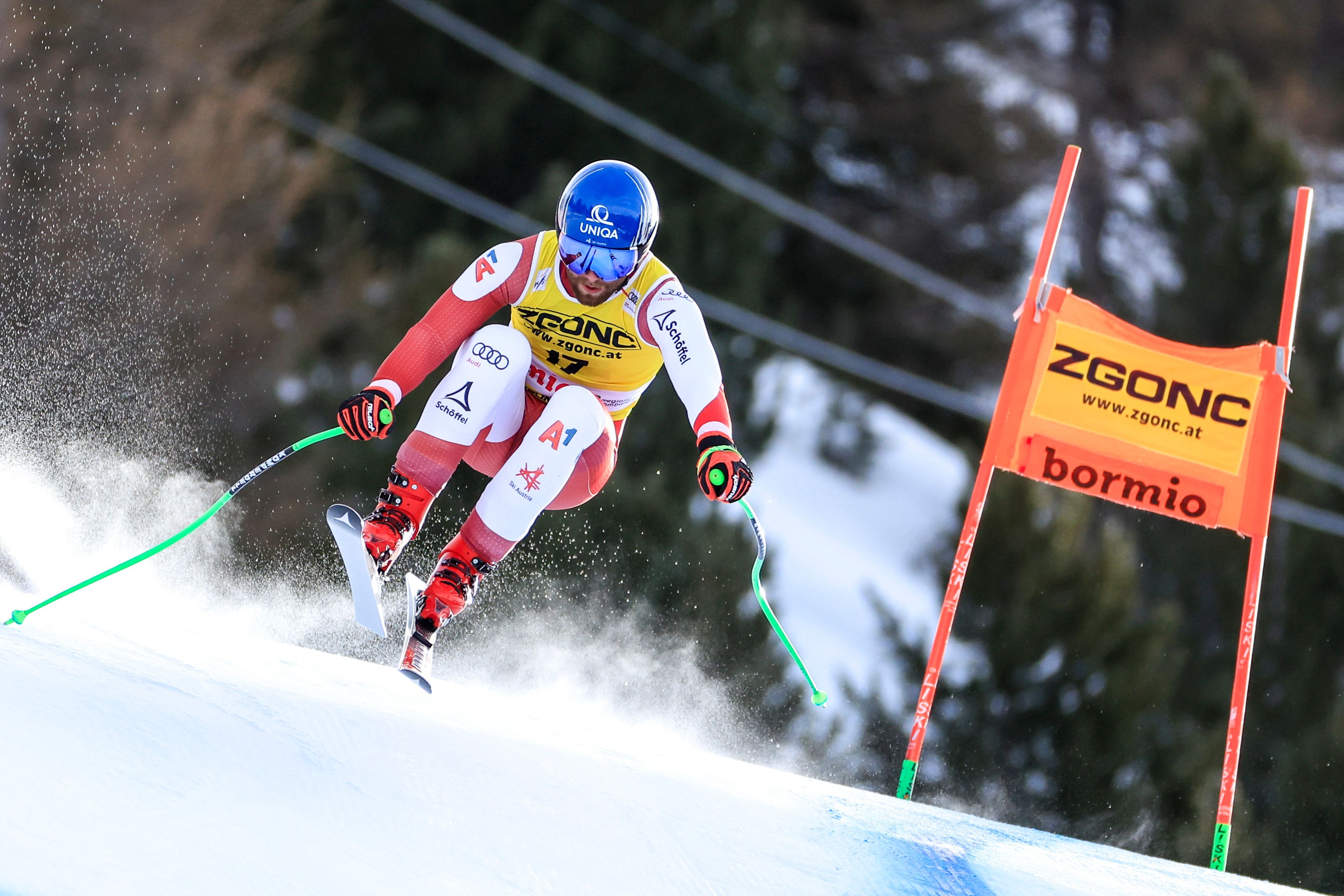 Marco Schwarz verletzte sich vor einem Jahr in Bormio schwer.