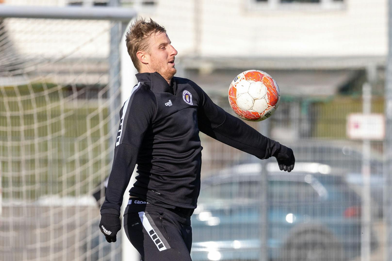 Martin Hinteregger beim ersten Klagenfurt-Training am 26.11.