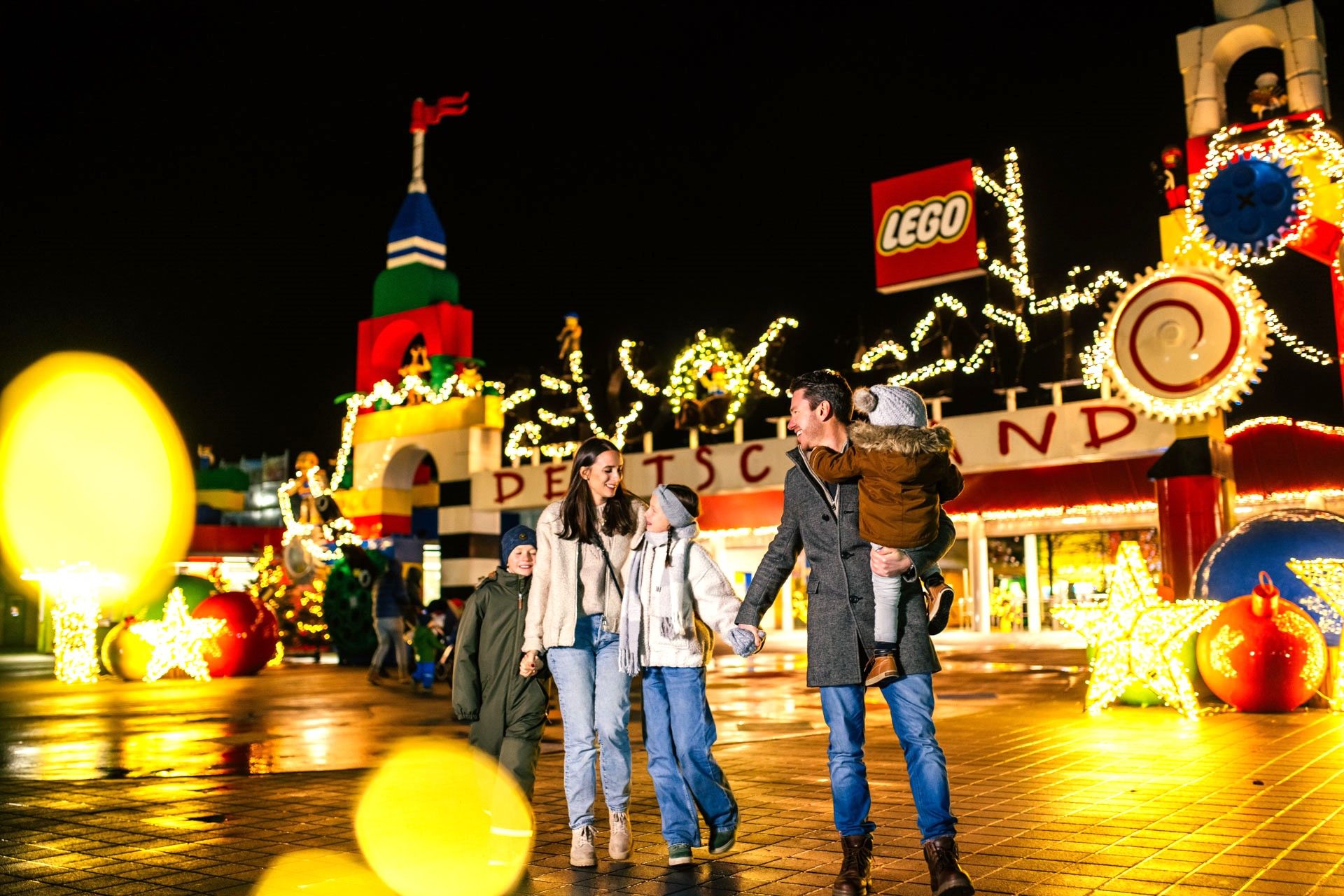 Zauberhafte Momente im LEGOLAND® Park für die ganze Familie.