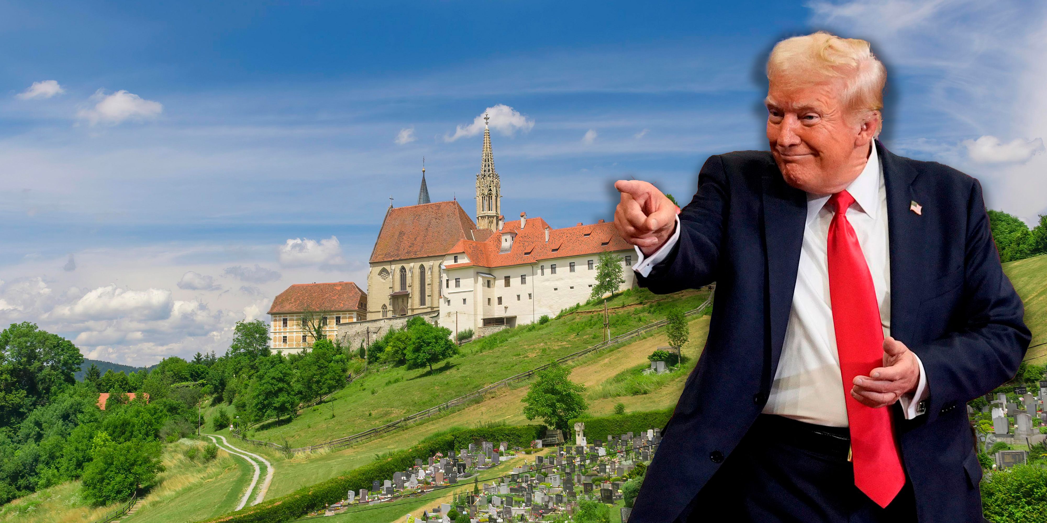 Trump hat eine Verbindung zu Judendorf.